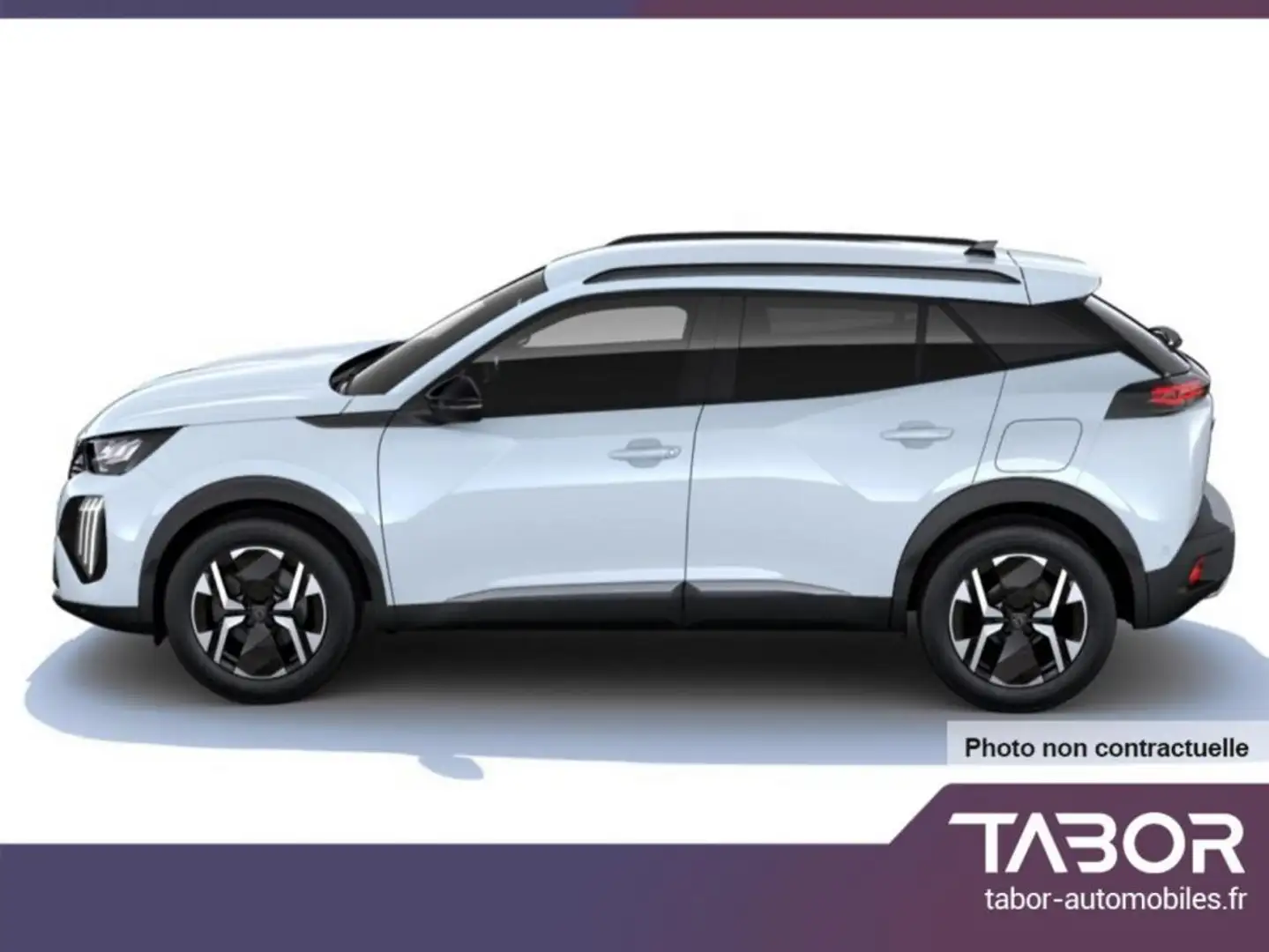 Peugeot 2008 Hybrid145 DSC6 Allure GPS ADML ACC Blanc - 2