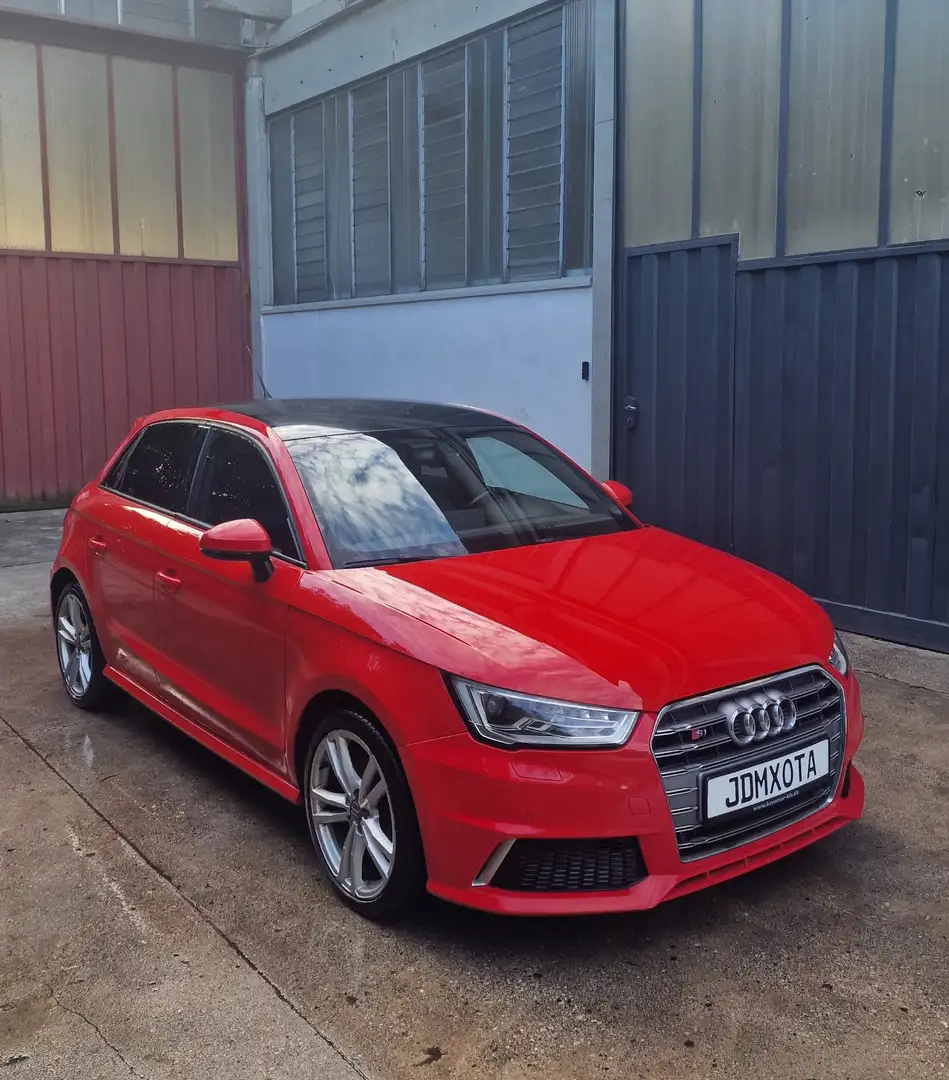 Audi S1 Sportback 2.0 tfsi quattro Rosso - 1