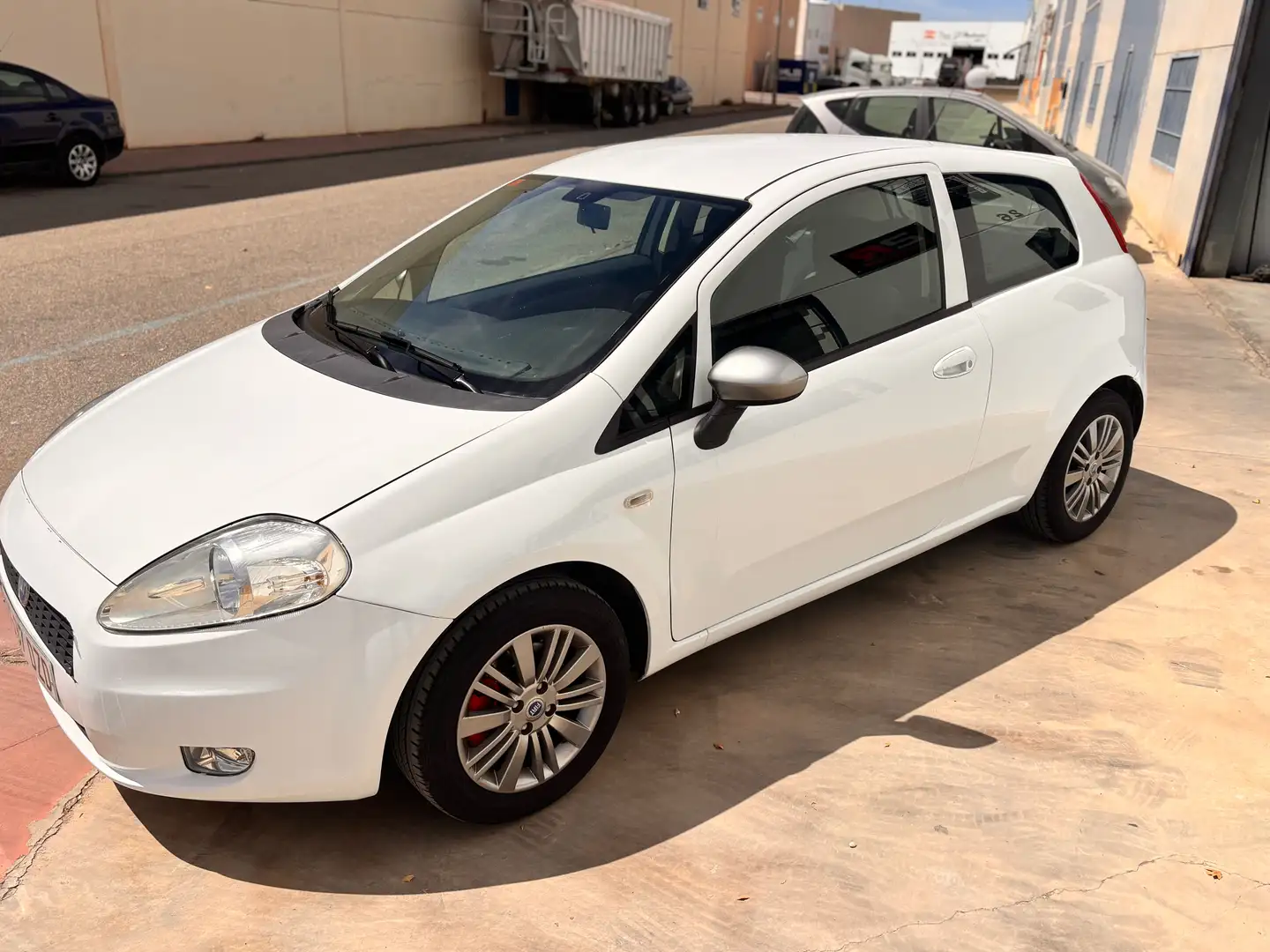 Fiat Grande Punto Grande Punto 1.3Mjt Emotion 90 Emotion Blanco - 2