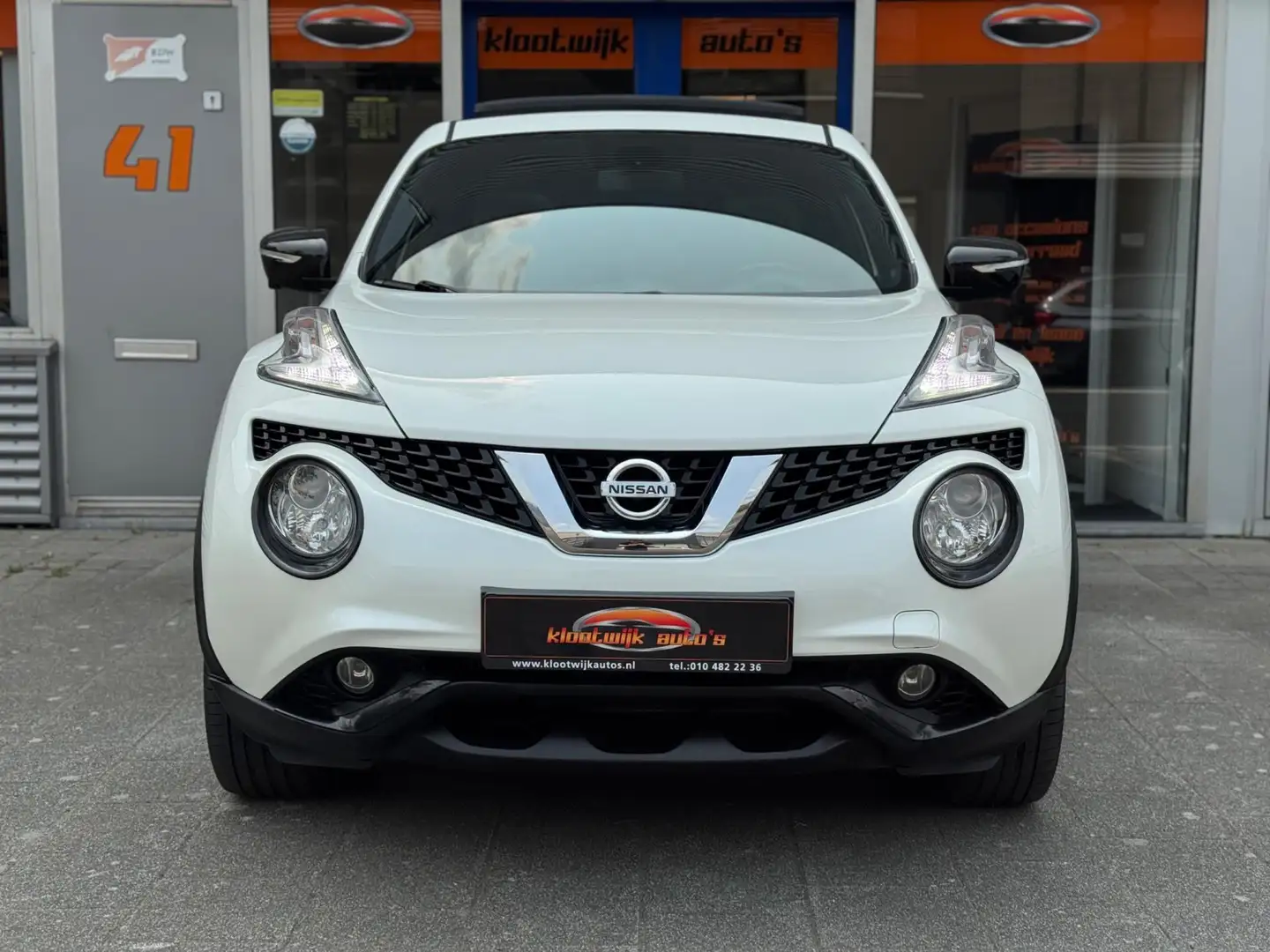 Nissan Juke 1.2 DIG-T Tekna Panorama 360 Camera Navigatie Pear Blanc - 2
