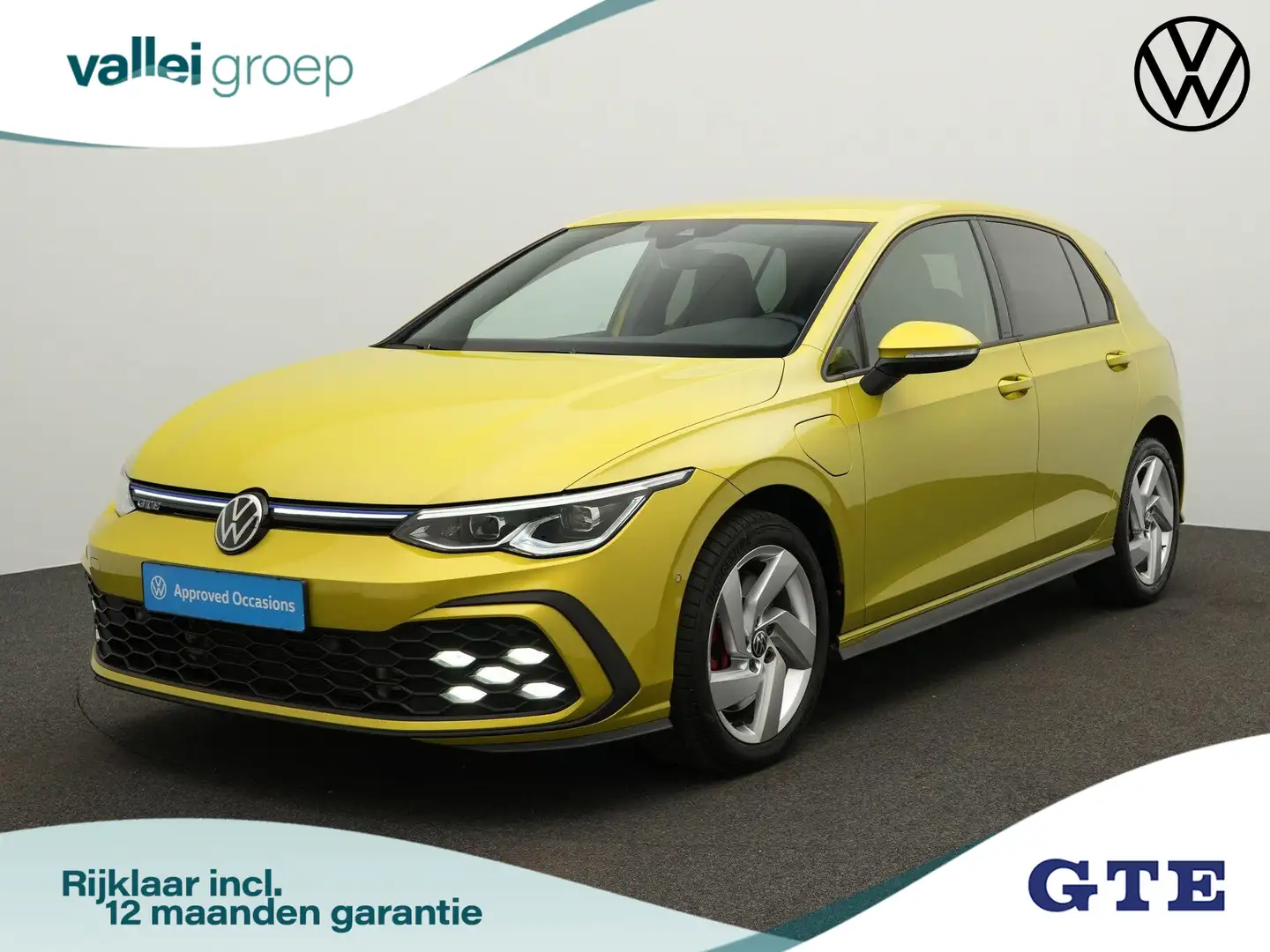 Volkswagen Golf 1.4 eHybrid 245 pk DSG GTE | Stuur-/stoelverwarmin Geel - 1