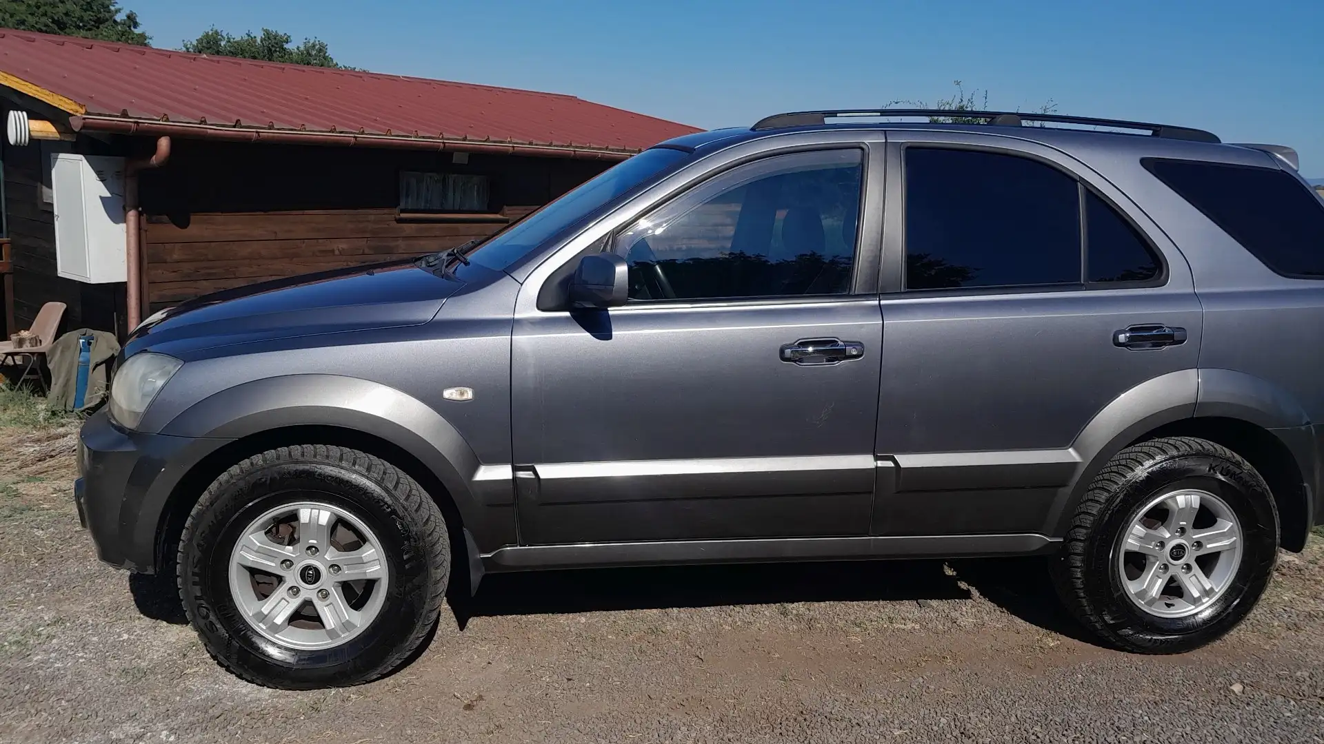 Kia Sorento 2.5 crdi 16v Active Class Gris - 2