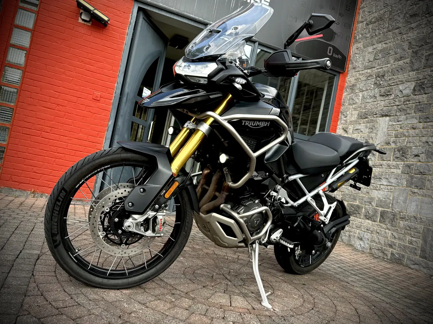 Triumph Tiger 1200 Rally Pro Shifter !! Negru - 1