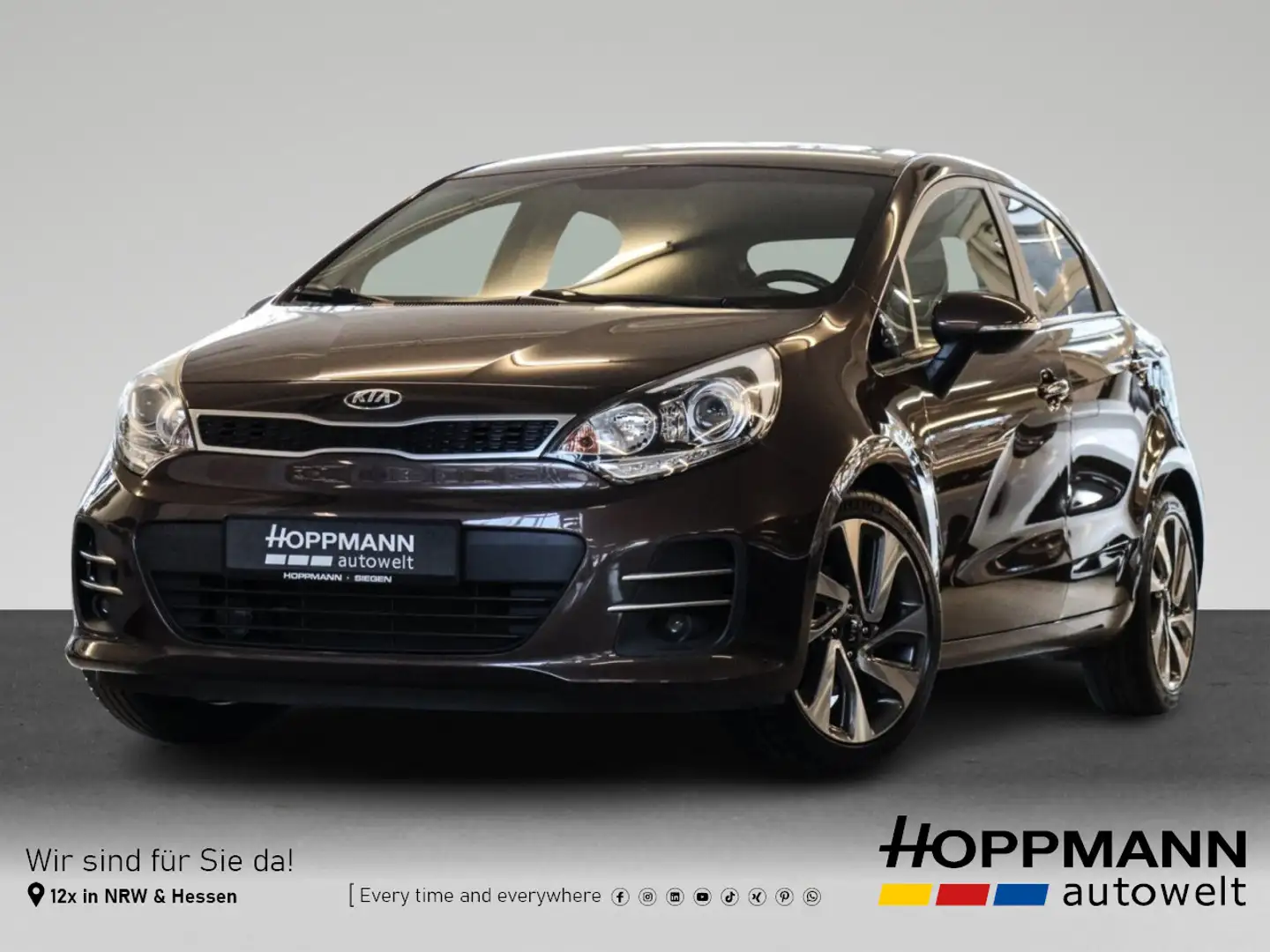 Kia Rio Spirit Automatik*Kamera*PDC*Klimaautomatik*N Brun - 1