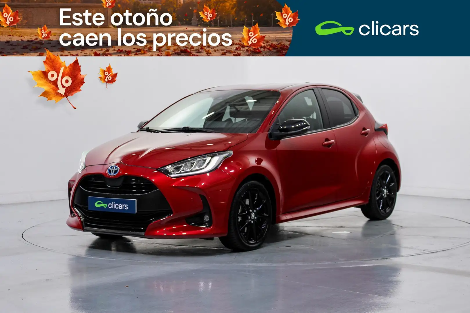 Toyota Yaris 120H 1.5 Style Plus Rojo - 1