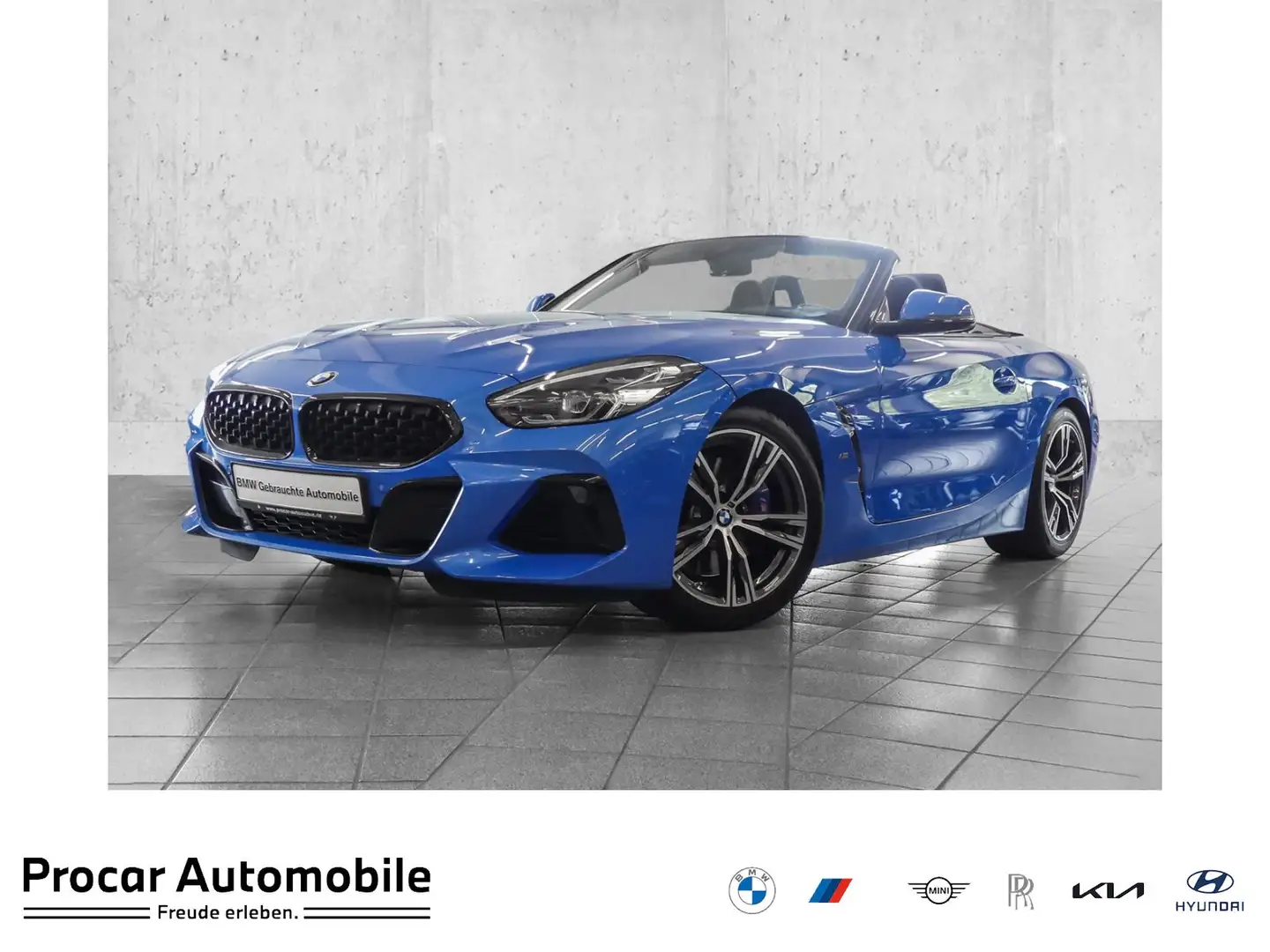 BMW Z4 M40i Aut Nav HuD LED h&k Komfzg Drive+Park 19" Albastru - 1
