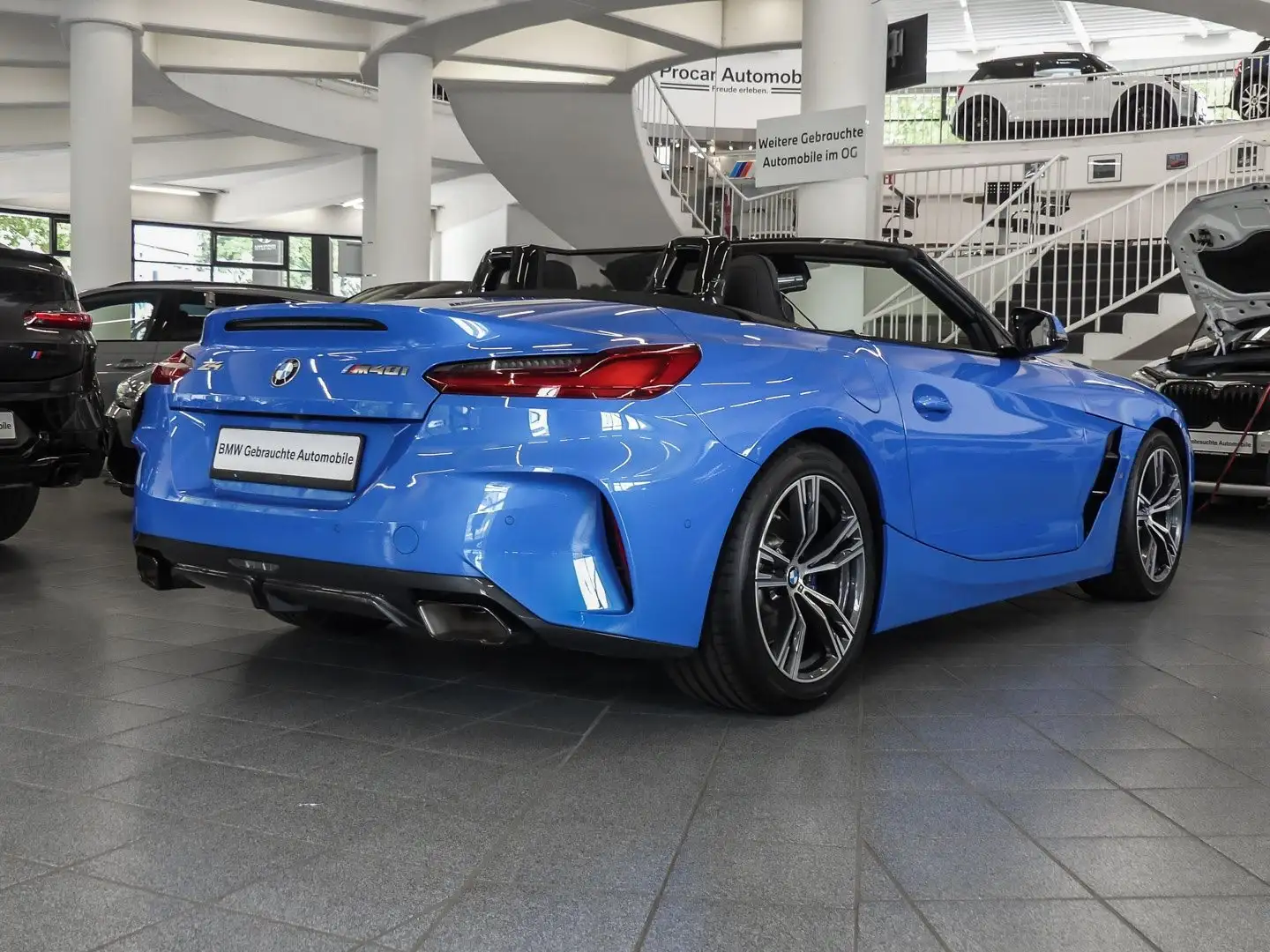 BMW Z4 M40i Aut Nav HuD LED h&k Komfzg Drive+Park 19" Albastru - 2