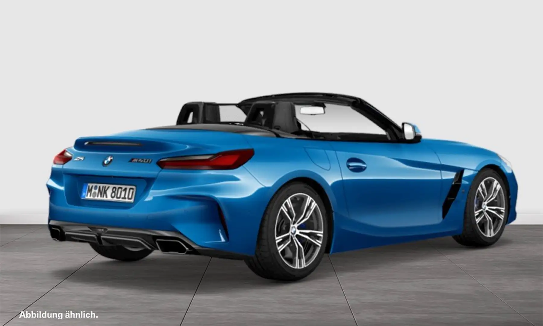 BMW Z4 M40i Aut Nav HuD LED h&k Komfzg Drive+Park 19" Bleu - 2