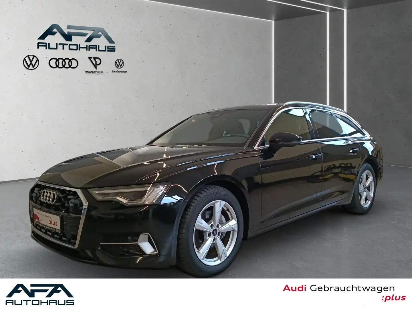 Audi A6 Avant 40 TDI Advan. qu. S tr. AHK*Pano*Matrix Zwart - 1