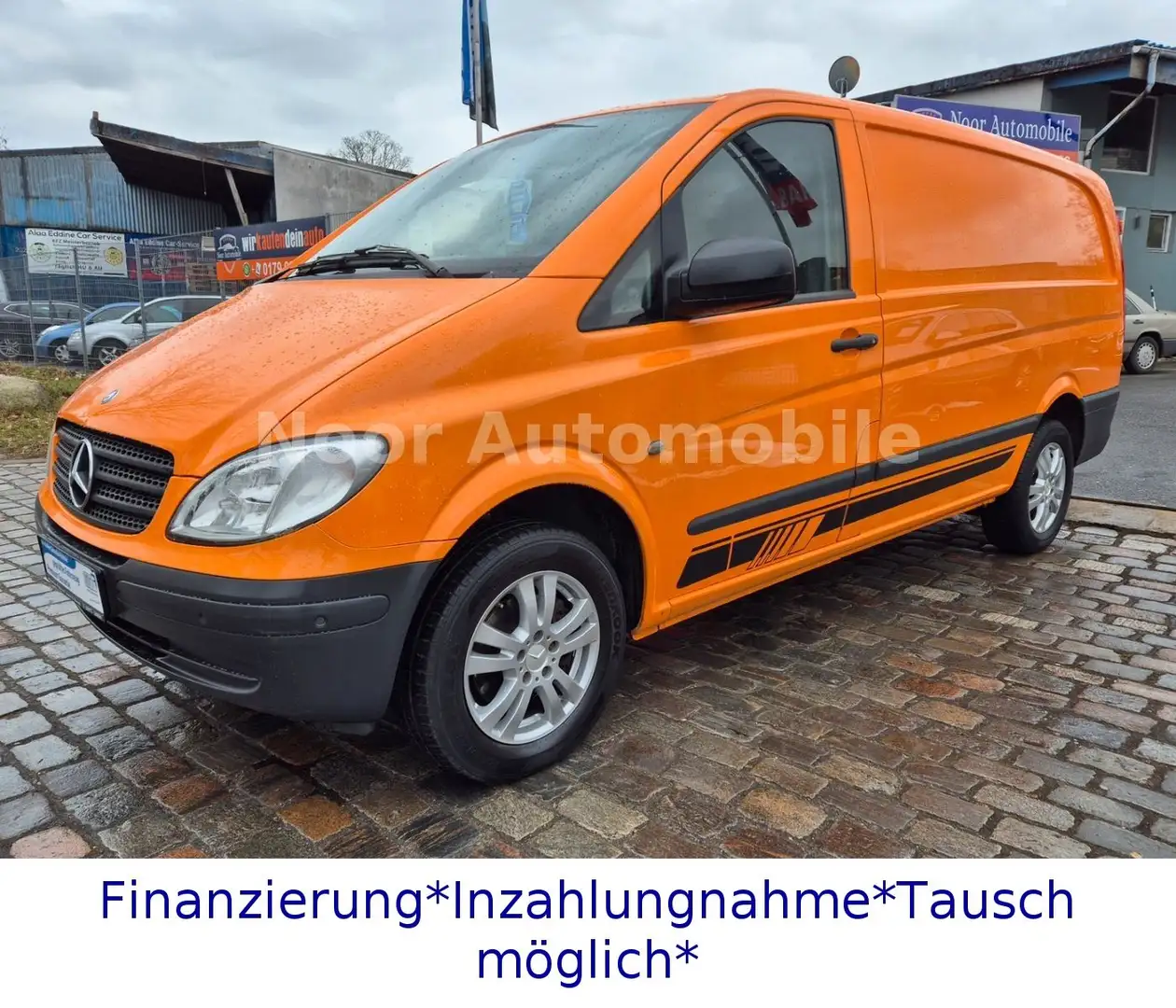 Mercedes-Benz Vito 115 CDI lang Automatik*Klima*AHK*SHz*PDC* Arancione - 2