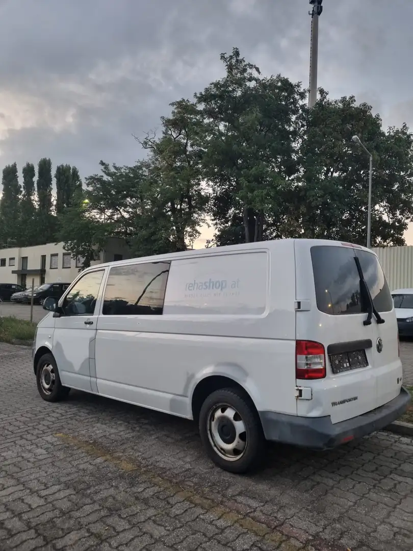 Volkswagen T5 Langradstand 2.0 TDI Automatik 5 Sitzer Weiß - 1