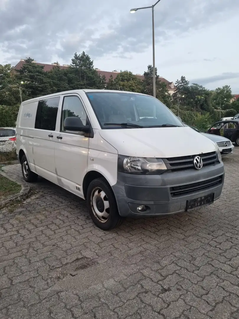 Volkswagen T5 Langradstand 2.0 TDI Automatik 5 Sitzer Weiß - 2