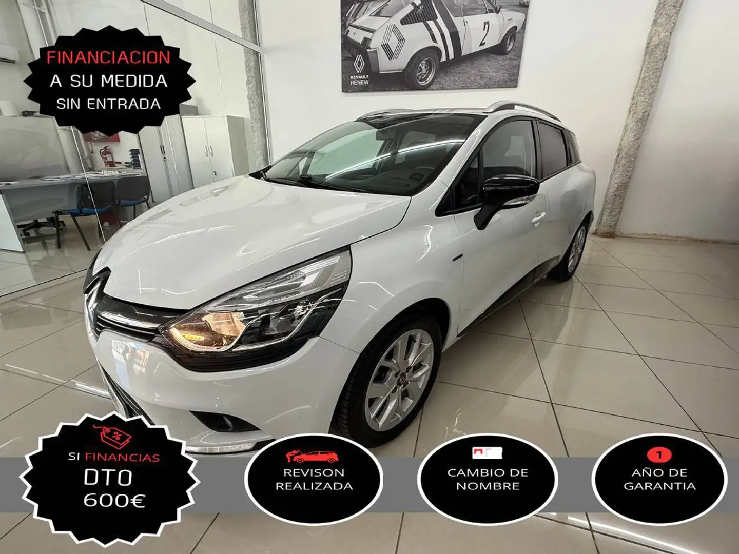 Renault Clio Sport Tourer TCe Energy Limited 66kW Blanc - 1