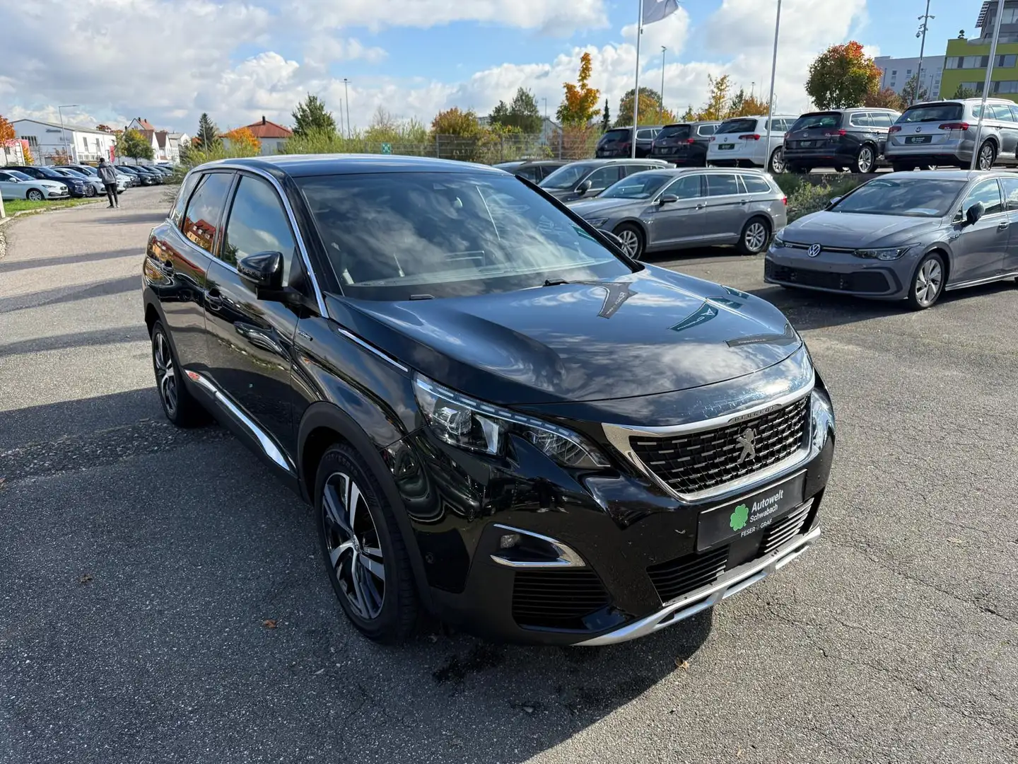 Peugeot 3008 1.5 BlueHDI 130 Allure GT-Line NAVI FOCAL SHZ LED Nero - 2