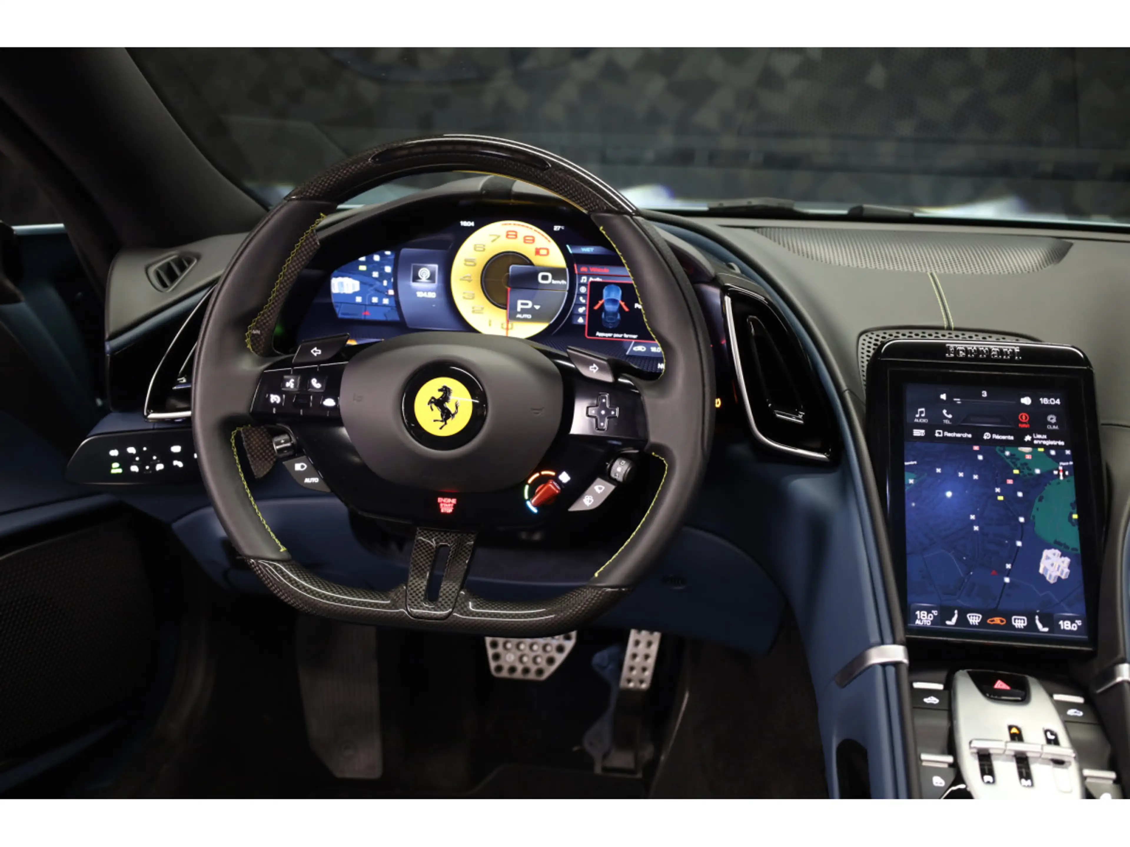 Ferrari Roma 3.9 V8 Spider - CELESTE TREVI SPECIAL COLOURS — photo 4