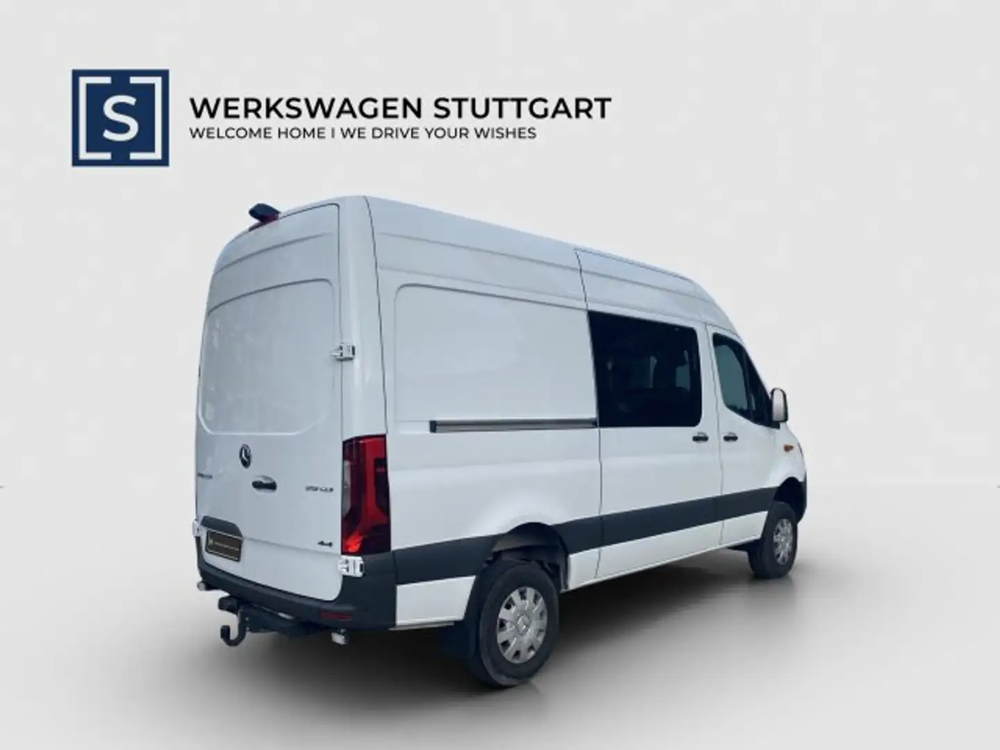 Mercedes-Benz Sprinter Sprinter 319 CDI L2H2 4x4 MIXTO LED 360° AHK Blanco - 2
