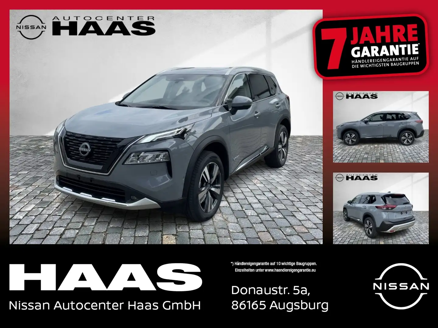Nissan X-Trail 1.5 VC-T e-Power e-4orce Tekna Silber - 1