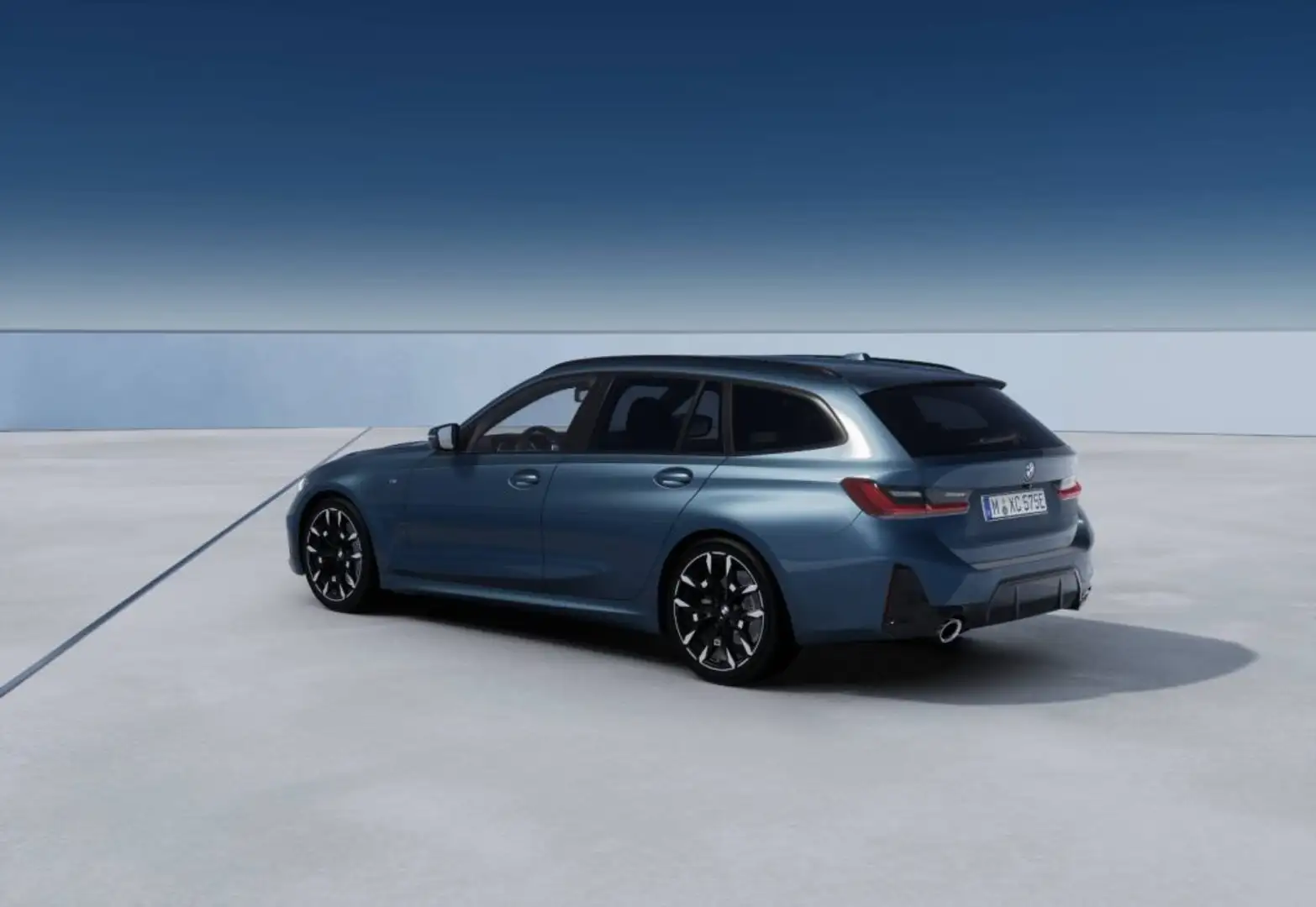 BMW 330 e Touring MSport Blu/Azzurro - 2