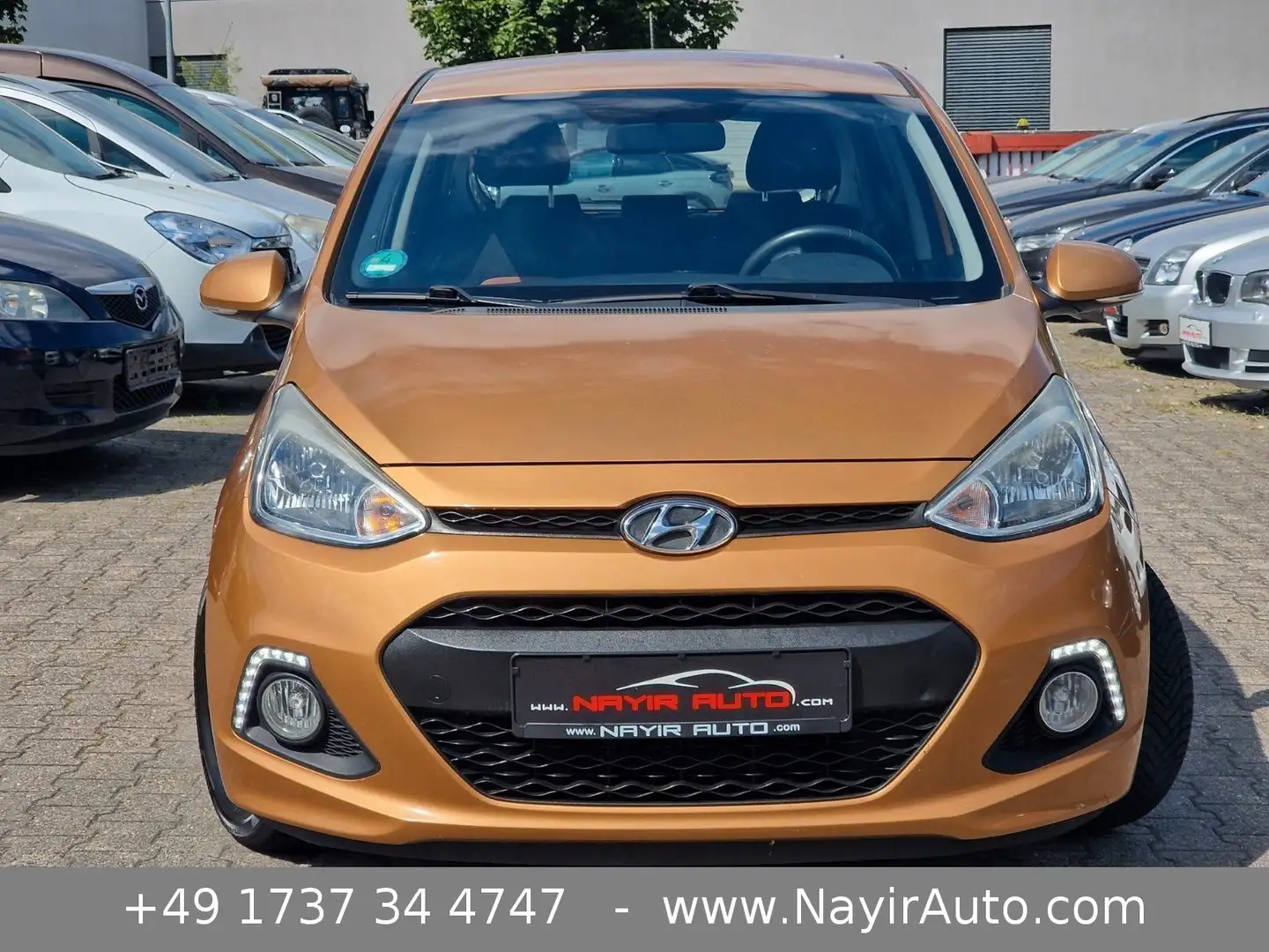 Hyundai i10 |EURO6|Navi|PDC|Sitz+Standheizung|Tempomat Orange - 2