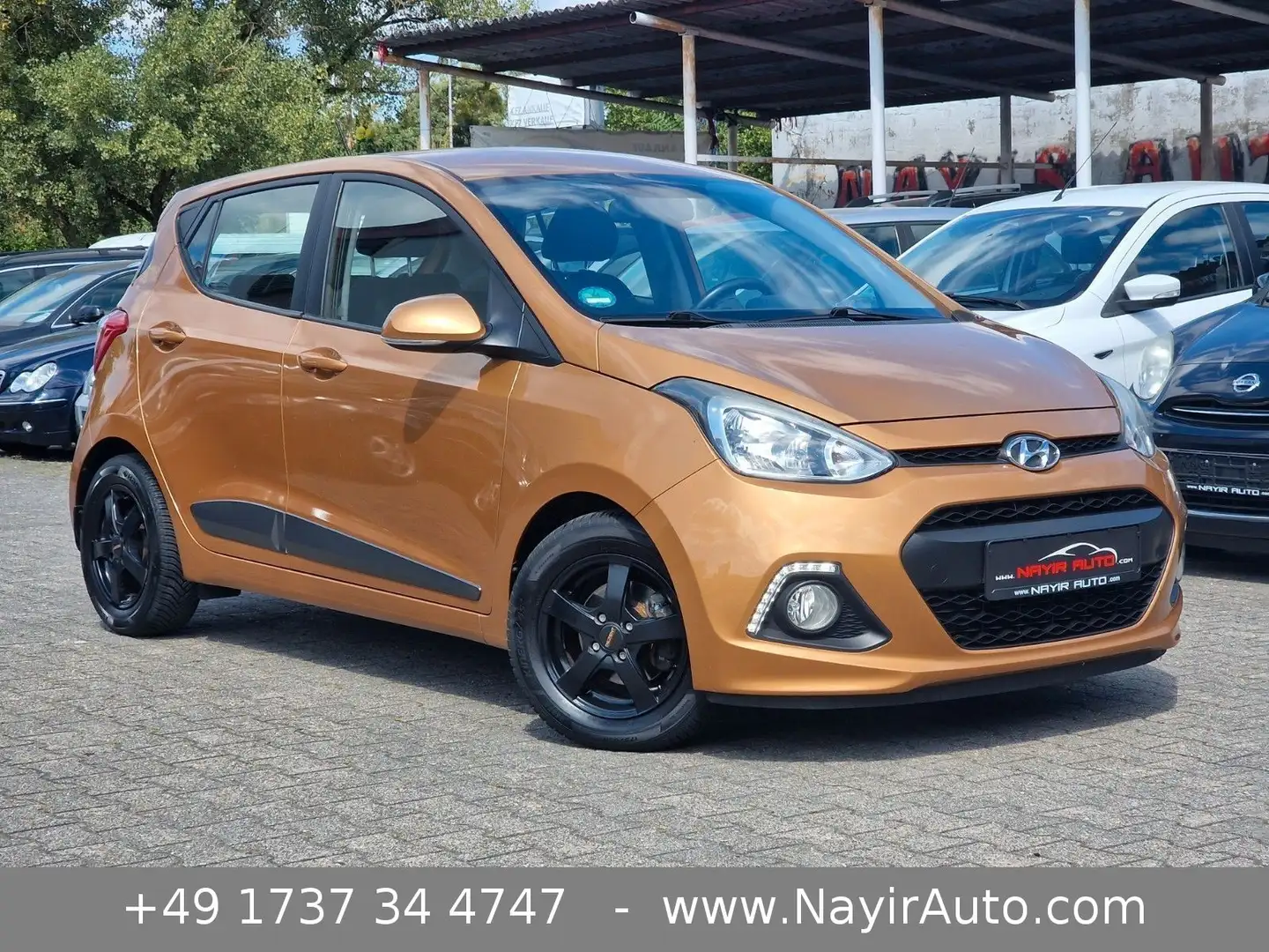 Hyundai i10 |EURO6|Navi|PDC|Sitz+Standheizung|Tempomat Orange - 1