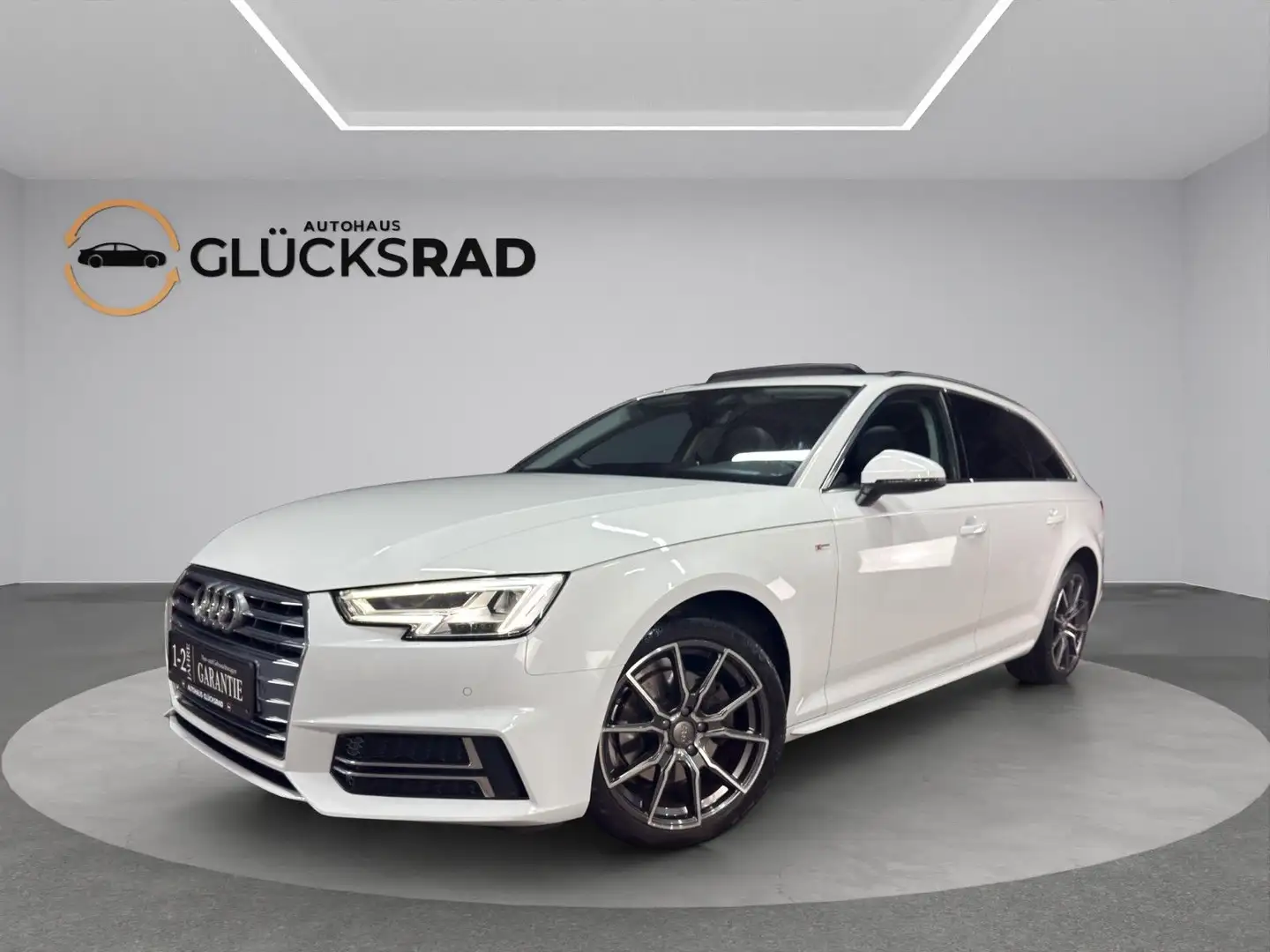 Audi A4 S-Line Avant S-Tronic Pano V-Cockpit R-Kam. Weiß - 1