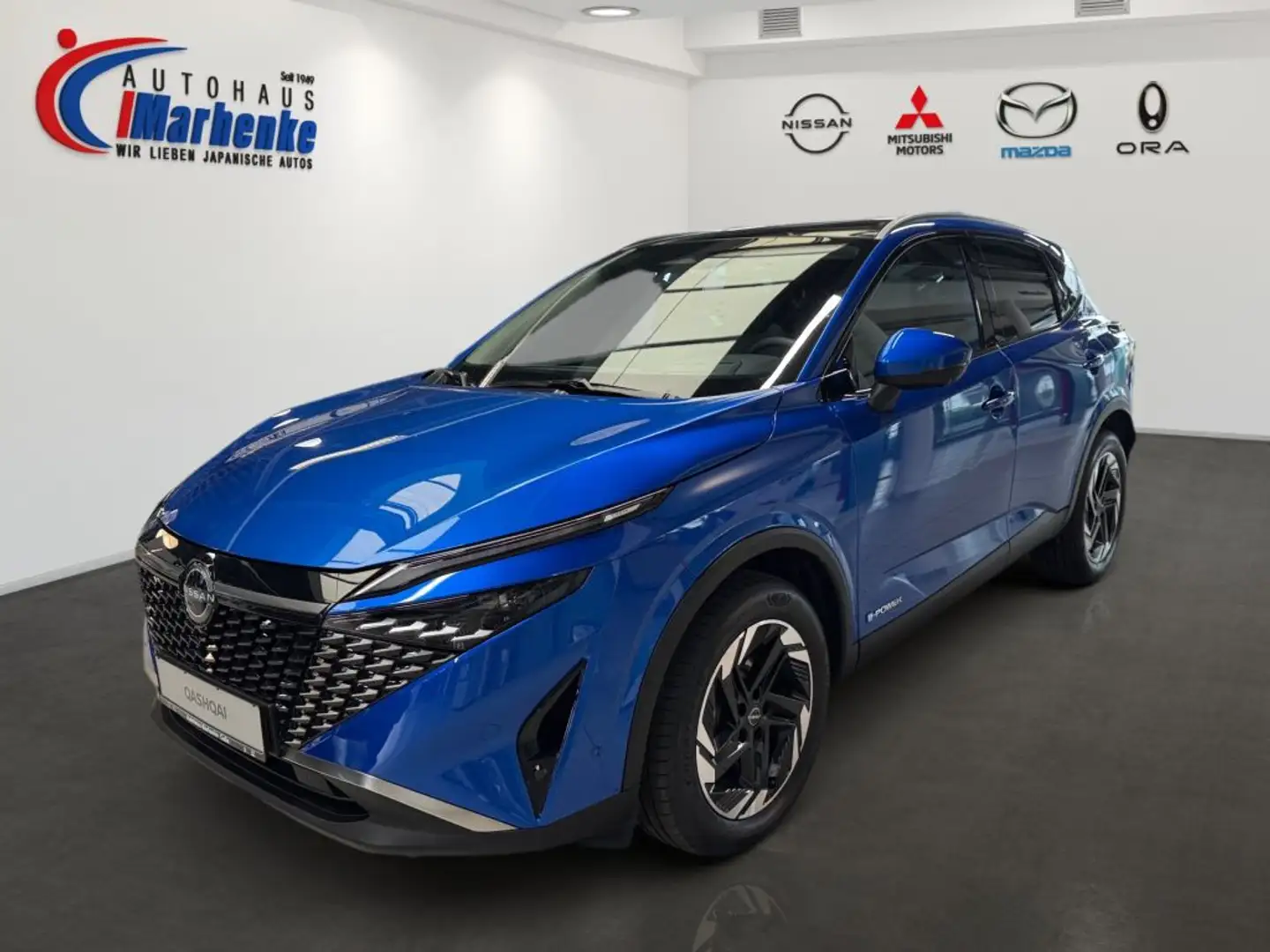 Nissan Qashqai 1.5 VC-T e-Power N-Connecta Blauw - 1