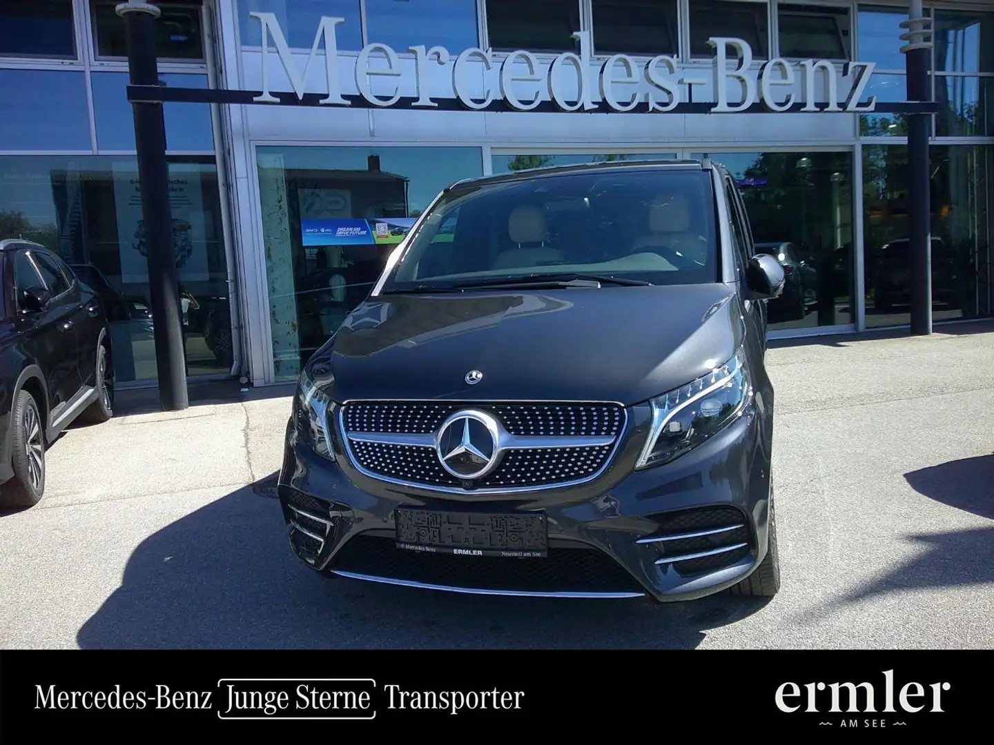 Mercedes-Benz V 300 d 4M lang AMG Leder TOP-Ausstattung Grau - 1