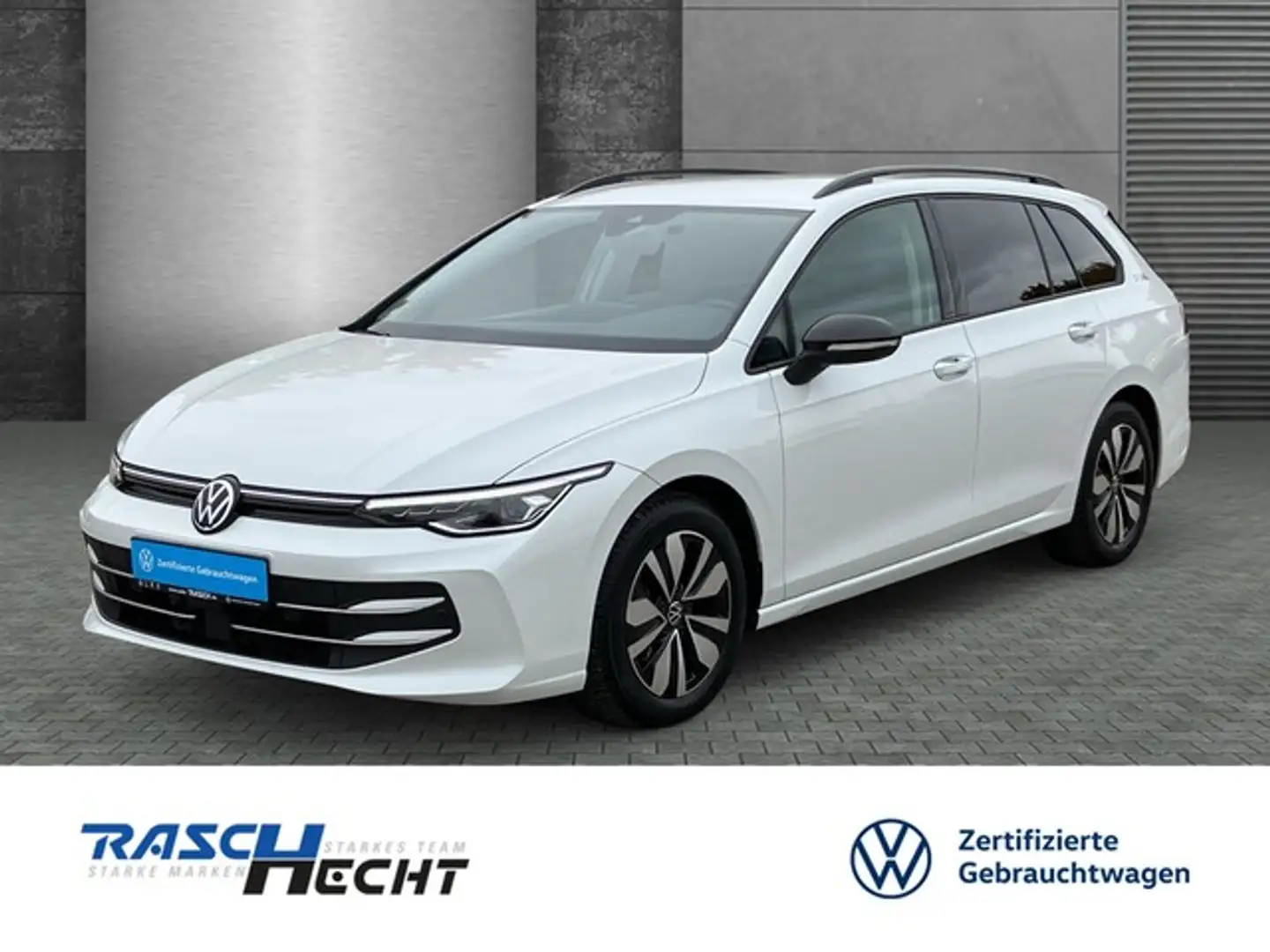 Volkswagen Golf Variant GOAL 1.5 eTSI DSG*AHK*LED*NAVI*SHZ Weiß - 1