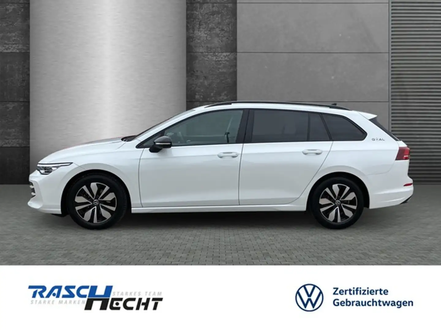 Volkswagen Golf Variant GOAL 1.5 eTSI DSG*AHK*LED*NAVI*SHZ Weiß - 2
