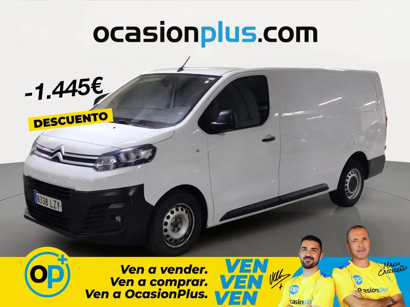 Citroën Jumpy Fg. 1.5 BlueHDI Talla XL S&S 100 Blanco - 1
