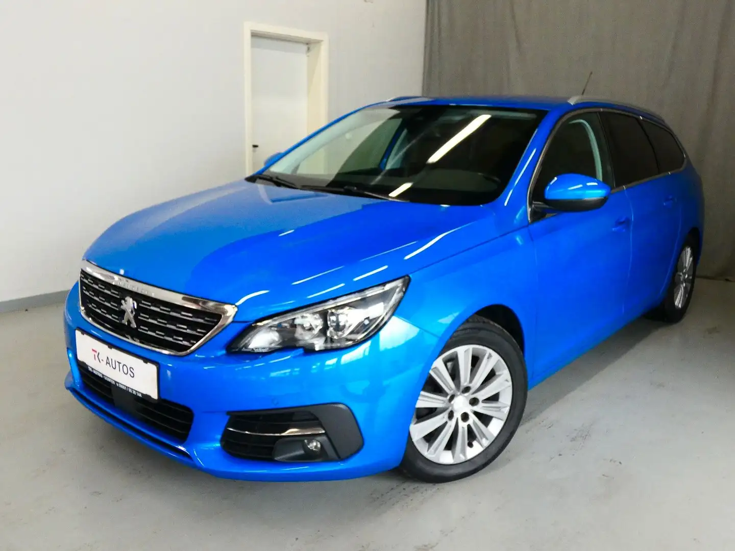 Peugeot 308 SW Allure-Pack,1.Hand,Navi,ACC,SHZ,S-Heft Blau - 1