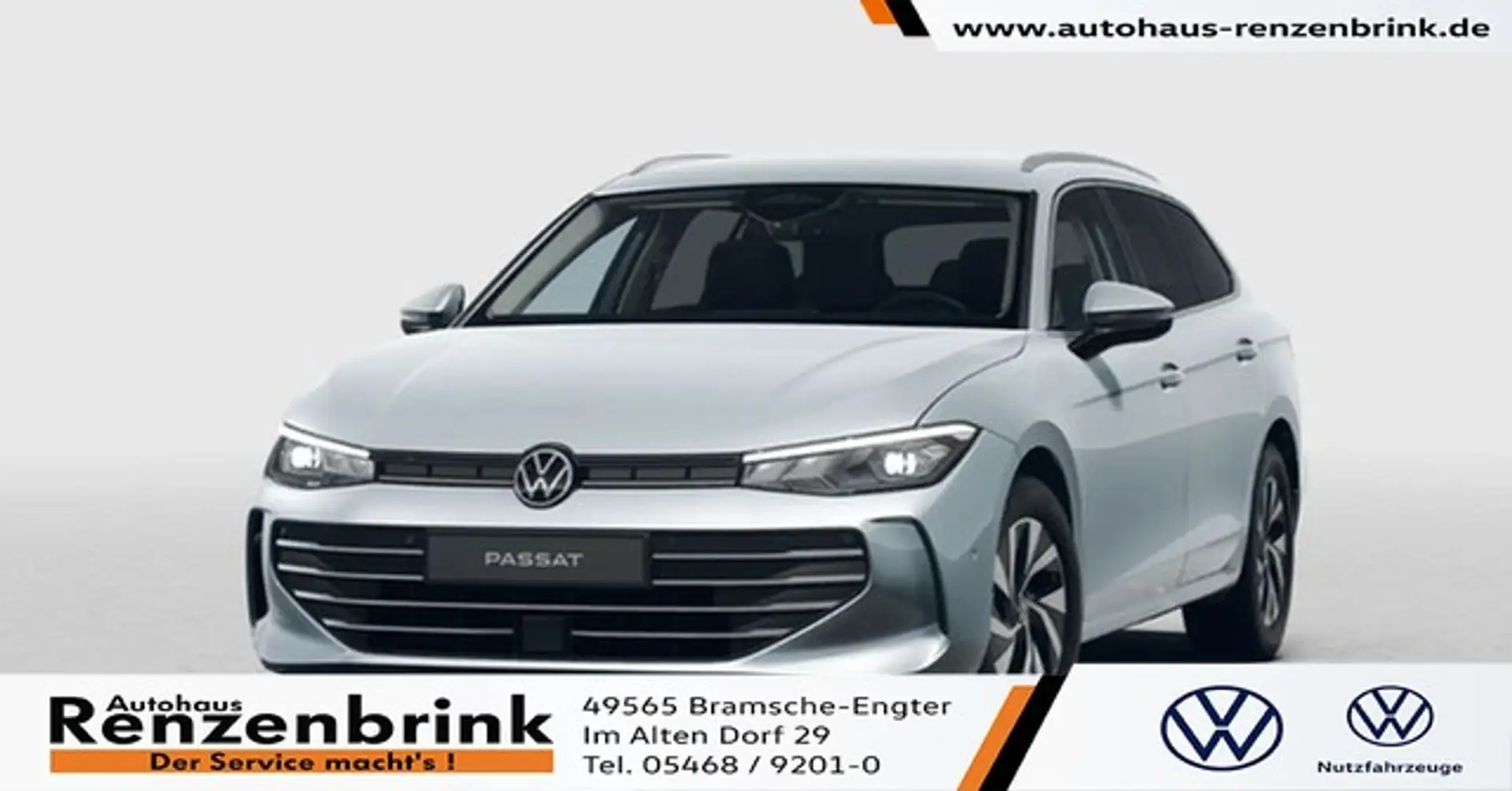 Volkswagen Passat Variant Business TDI DSG AHK Business-Premium Silber - 1