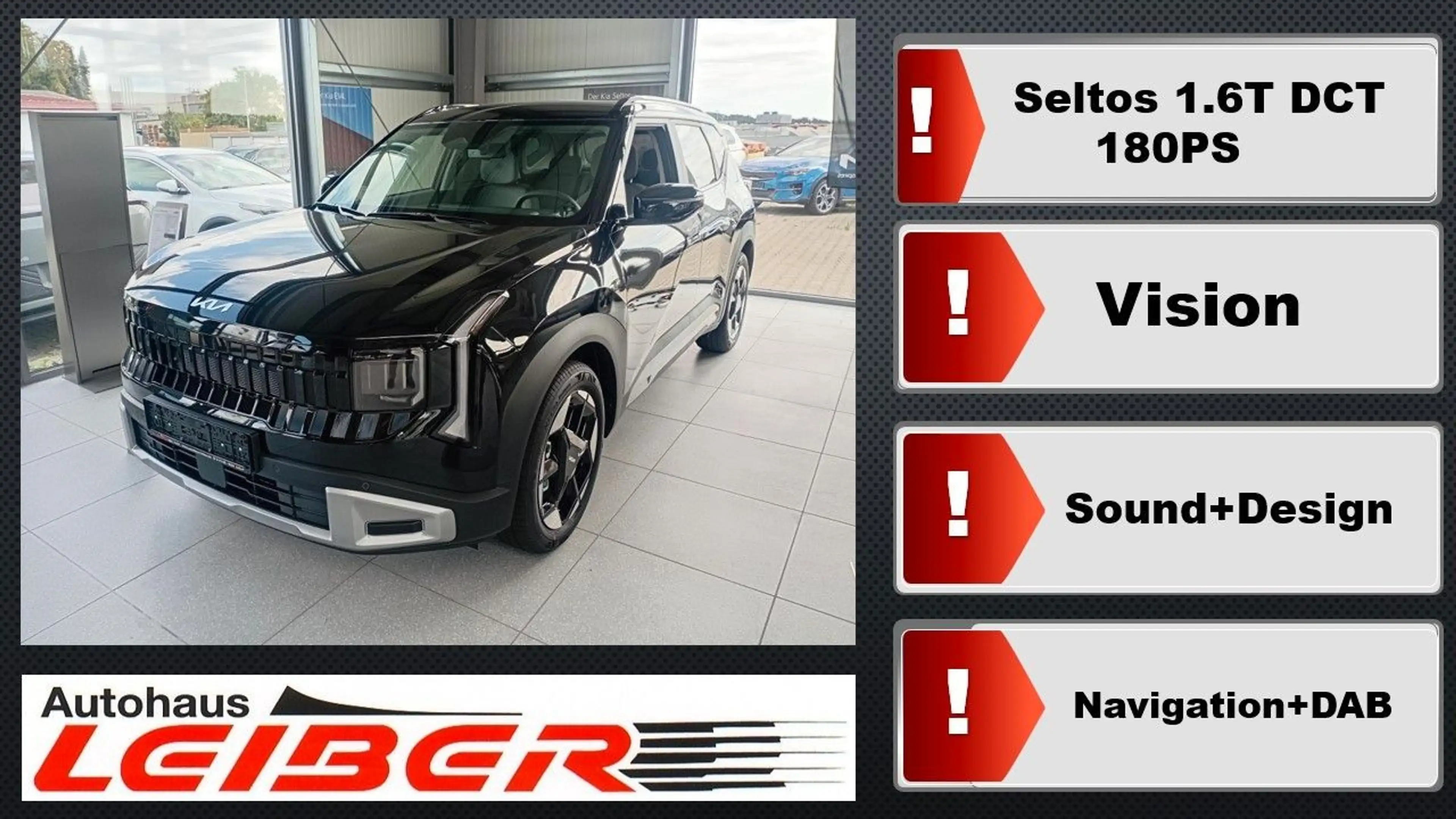 Kia Seltos SELTOS 1.6T 180 DCT VISION SD+NAV+DS