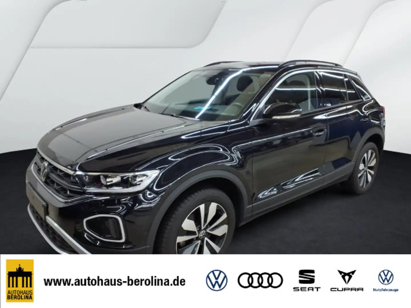 Volkswagen T-Roc 2.0 TDI Goal DSG *ACC*LED+*AHK*R-CAM*SHZ* Schwarz - 1