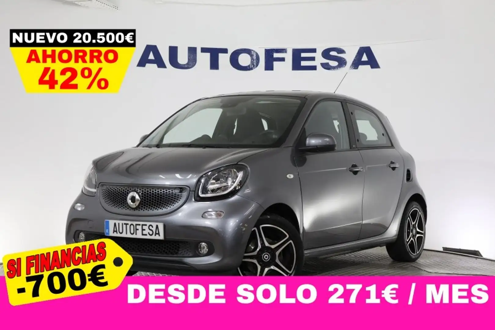 smart forFour 0.9 PASSION CONNECTA 90CV AUTO 5P # TECHO PANORAMI - 1