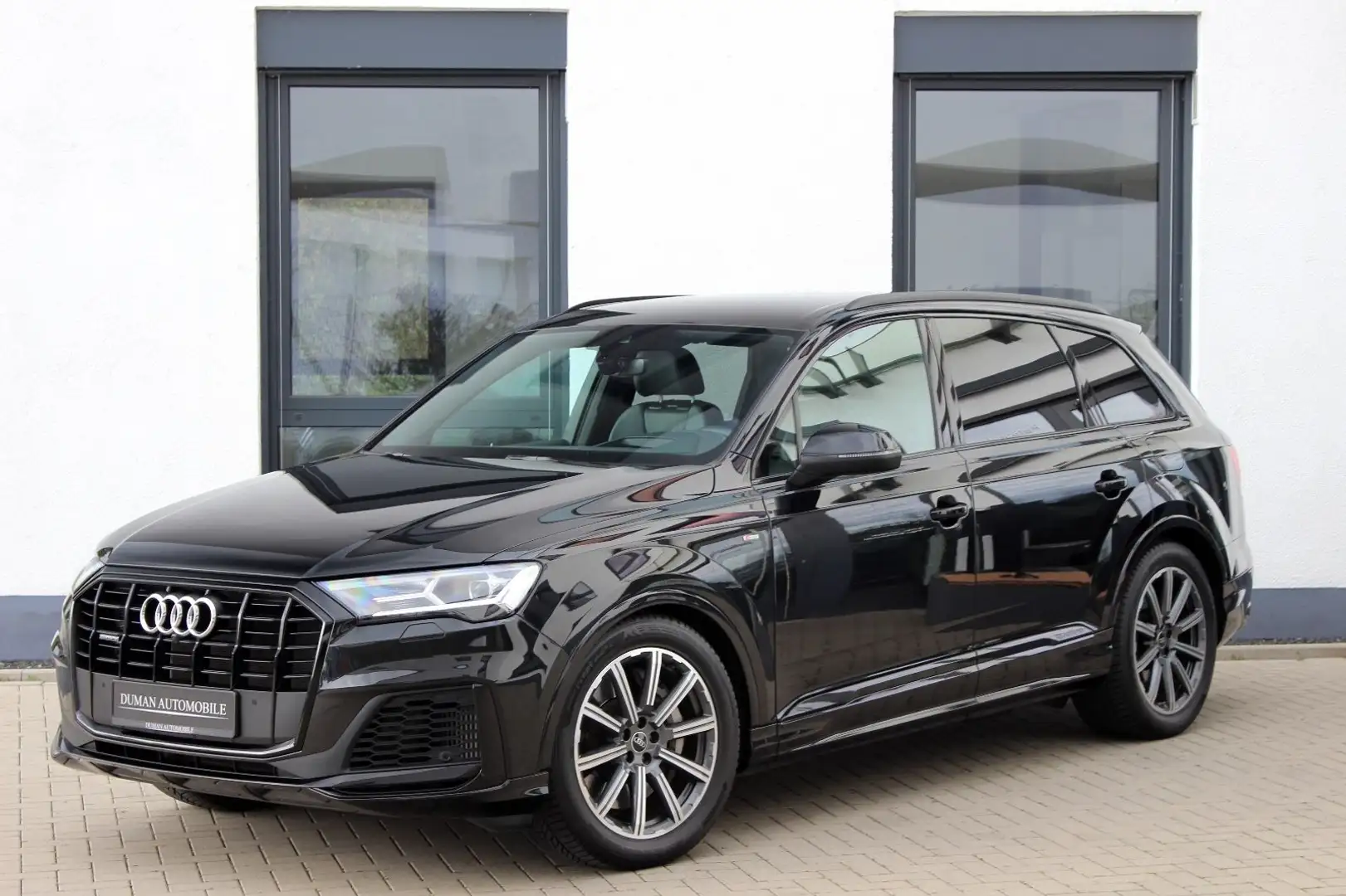 Audi Q7 55 TFSI e quattro **S-LINE HUD BLACK AHK 20" Noir - 1