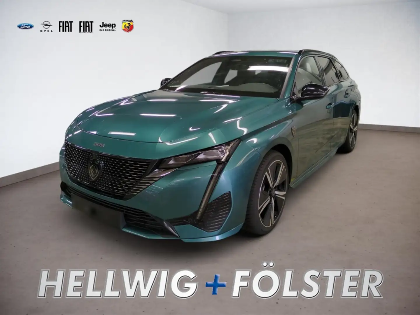 Peugeot 308 SW GT 1.2  Aut. Navi Kamera PDC v+h Bleu - 1