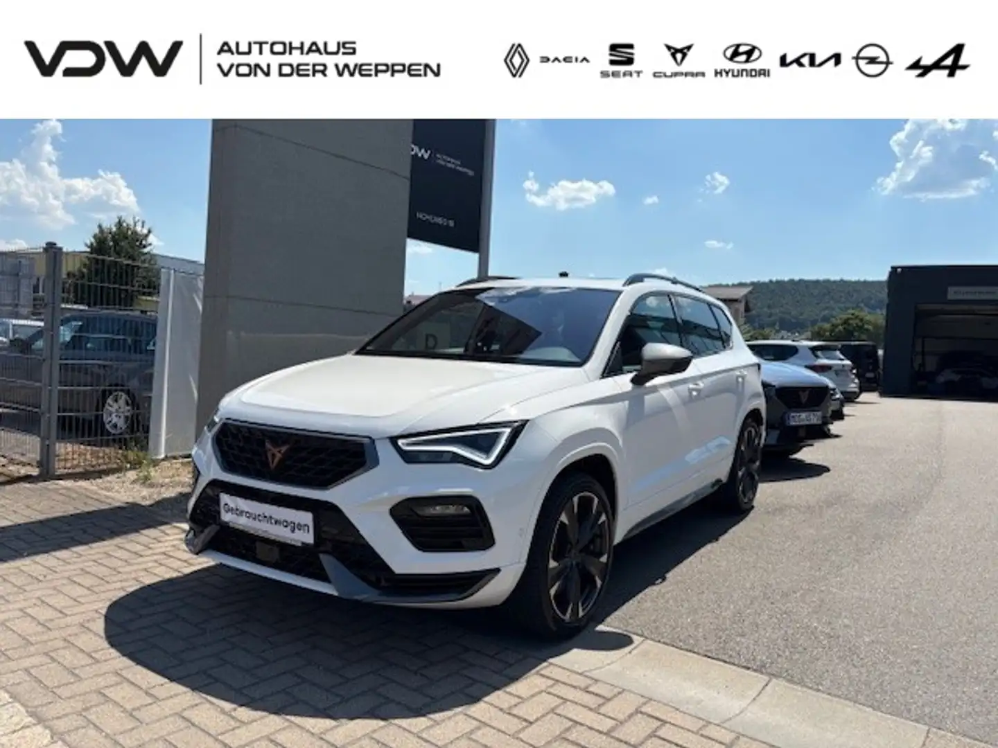 CUPRA Ateca Basis 4Drive Klima Navi Rückfahrkamera Blanc - 1