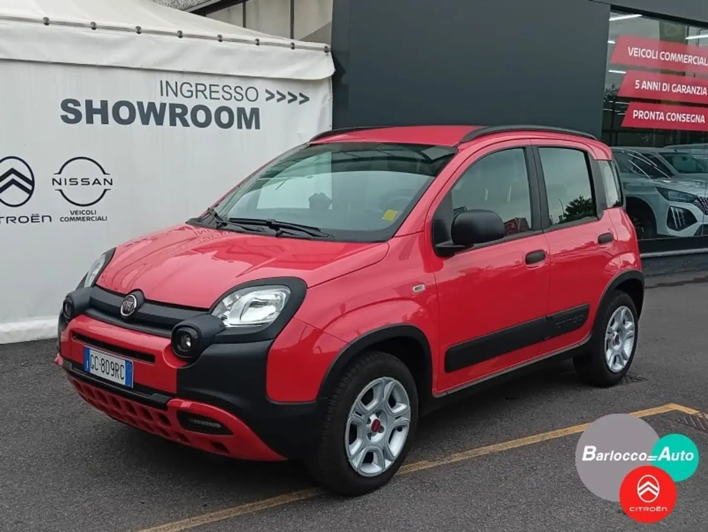 Fiat New Panda 1.0 FireFly S&S Hybrid City Cross Rojo - 1