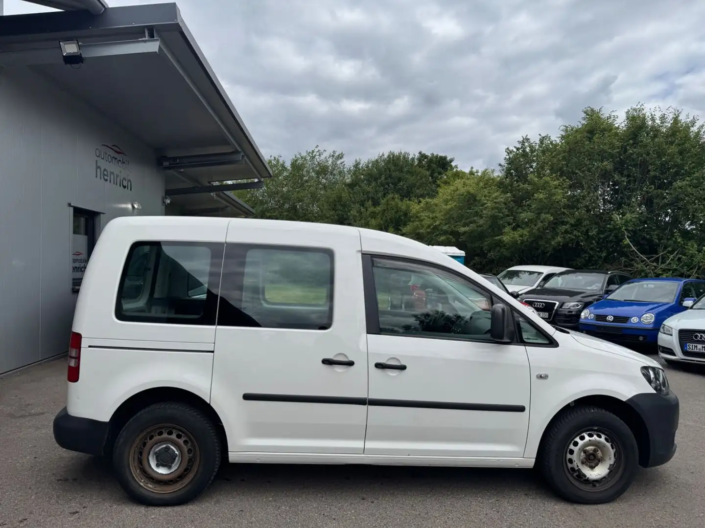 Volkswagen Caddy Kombi EcoFuel 2.0 Erdgas CNG,5-Sitze,Klima Weiß - 2