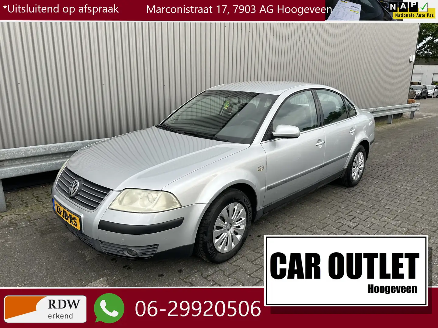 Volkswagen Passat 2.0 Comfortline Clima, CC, Pioneer USB/Bluetooth A Gris - 1