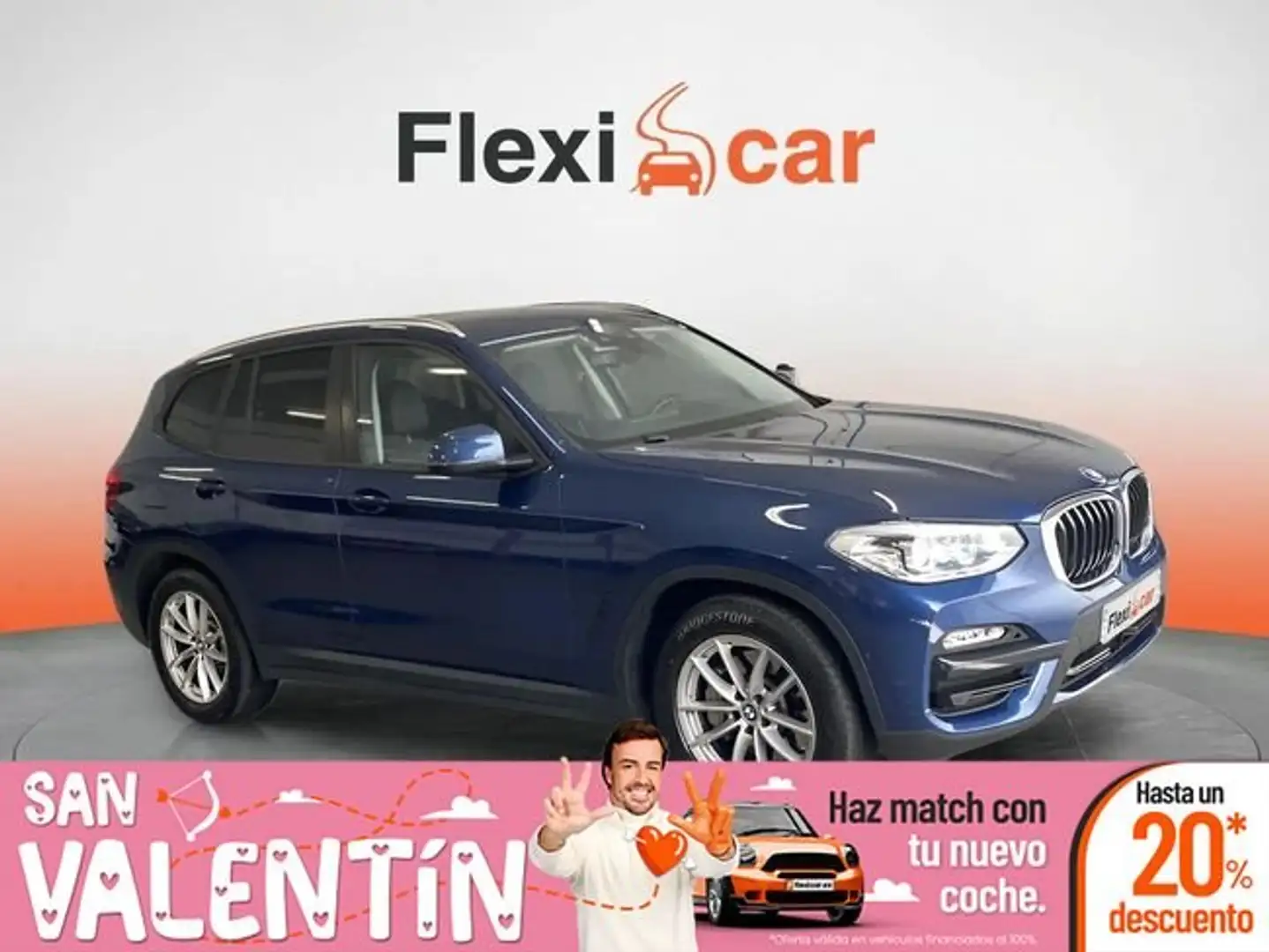 BMW X3 xDrive 30dA Bleu - 1