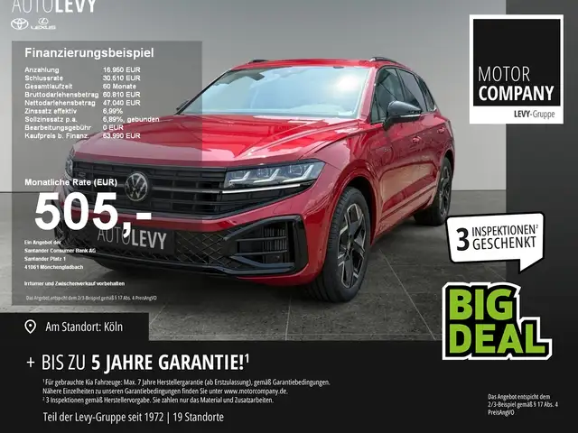 Volkswagen Touareg 3.0 V6 TSI 4Motion R-Line Kamera+Carplay+