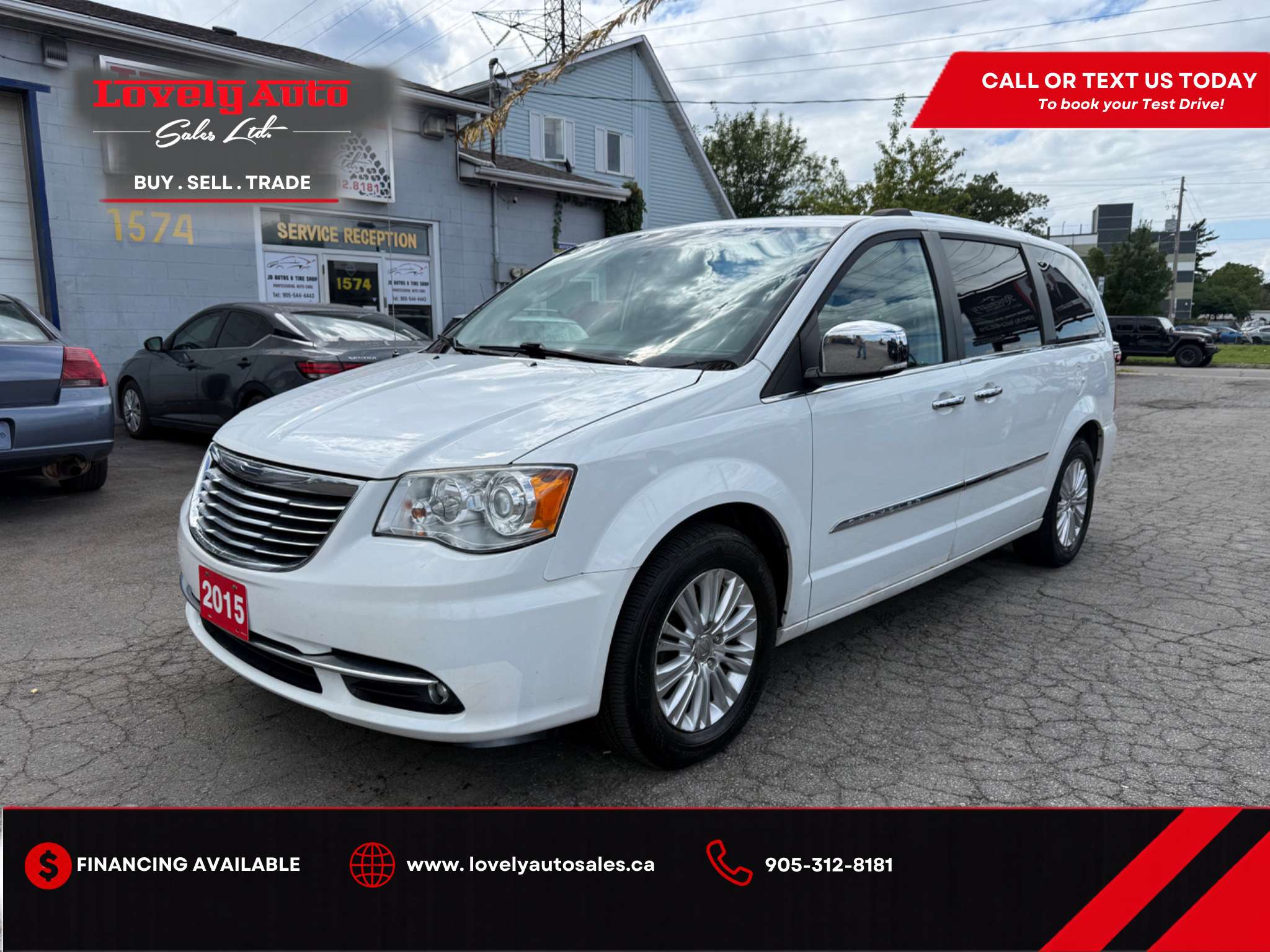 2015 Chrysler Town & Country Limited Platinum *CERTIFIED*