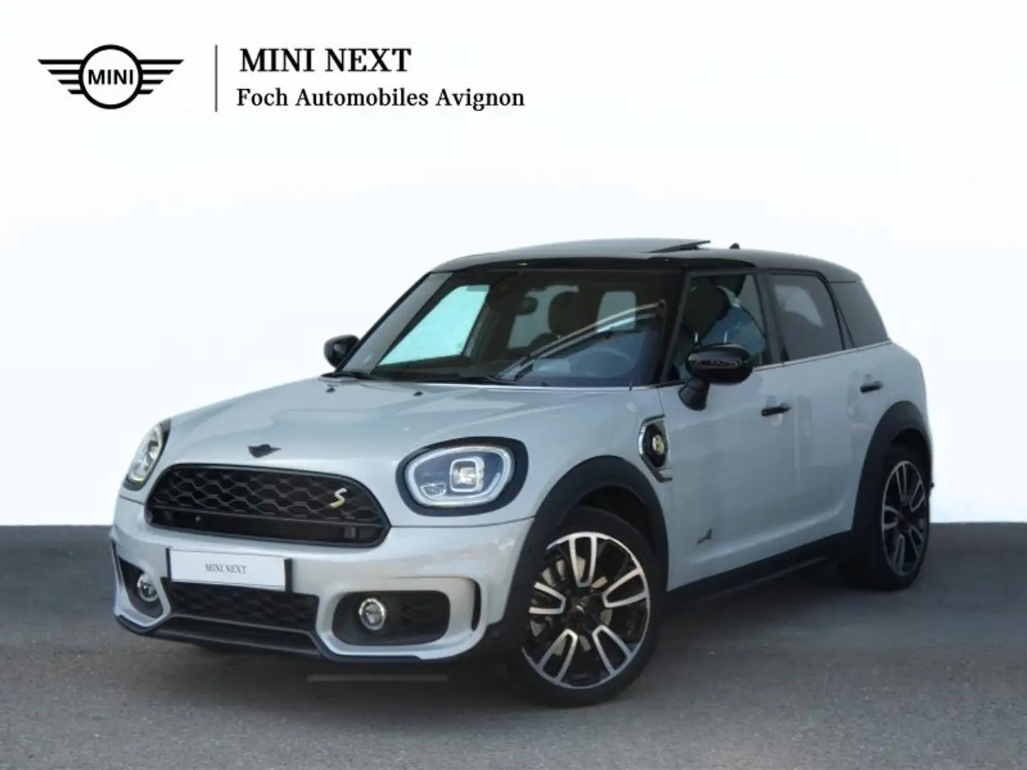 MINI Countryman C Cooper SE  125ch + 95ch JCW ALL4 BVA6 Weiß - 1