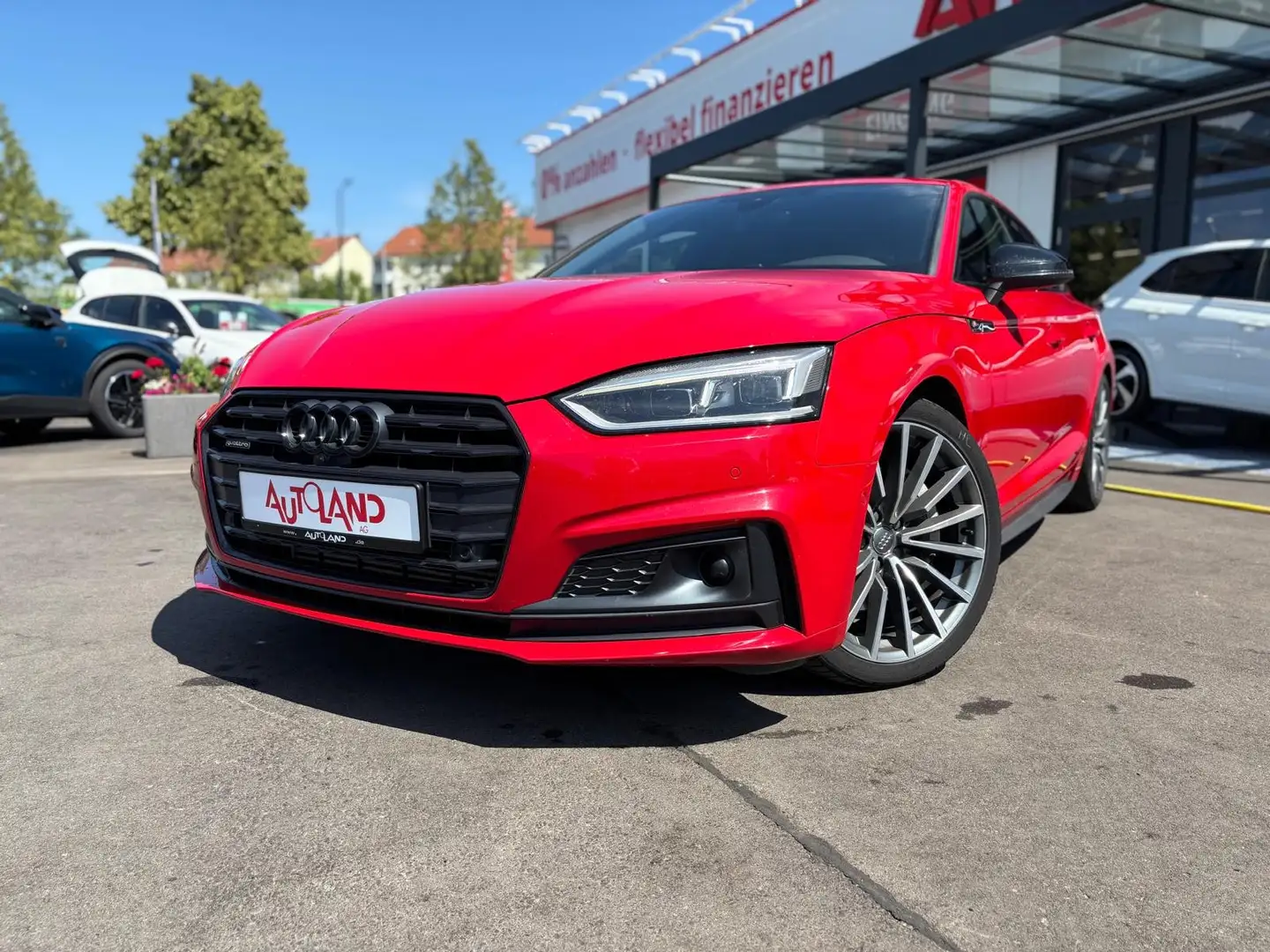 Audi A5 Sportback 2.0 TFSI S-Line quattro LED 360° Rot - 2