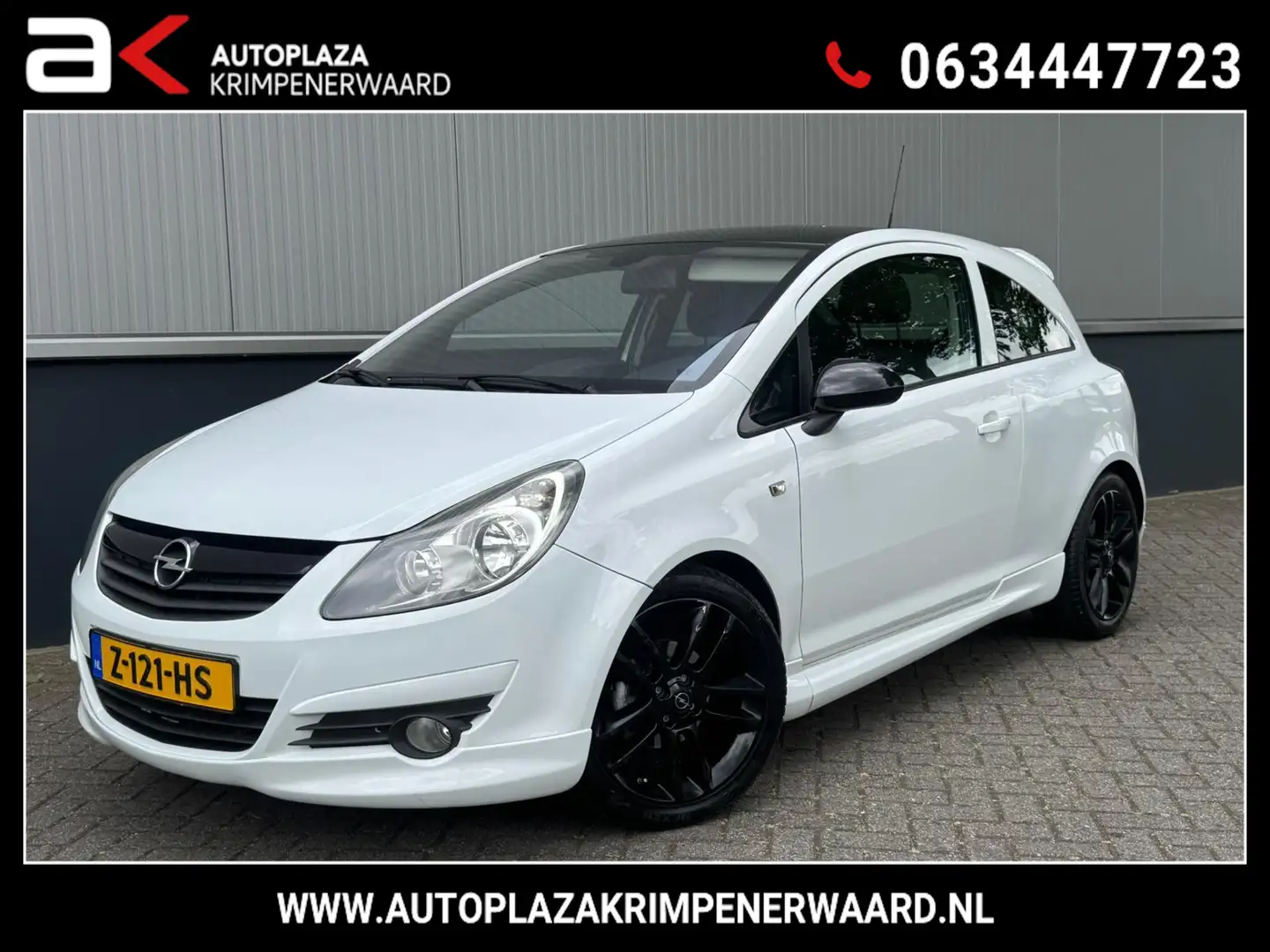 Opel Corsa 1.4-16V '111' Edition Airco Nieuwe apk Elektrisch Wit - 1