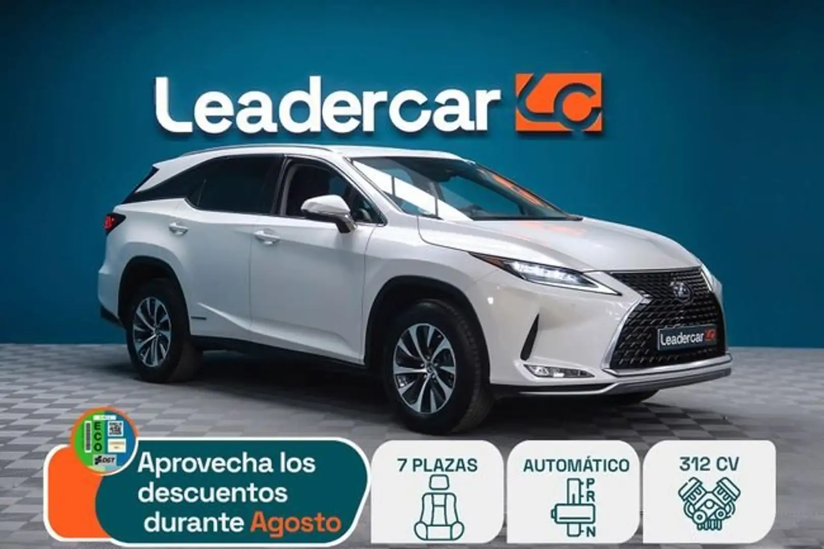 Lexus RX 450h L Business 312CV Blanco - 1