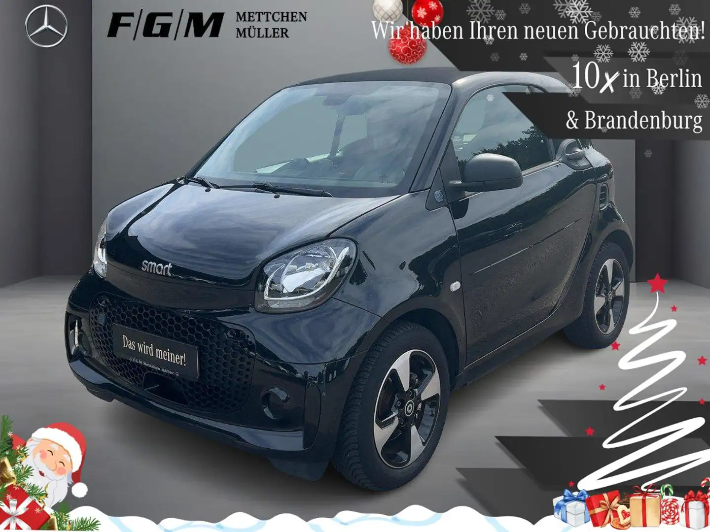 smart forTwo EQ Coupe Passion Sitzhz|LMF|Tempomat Negro - 1