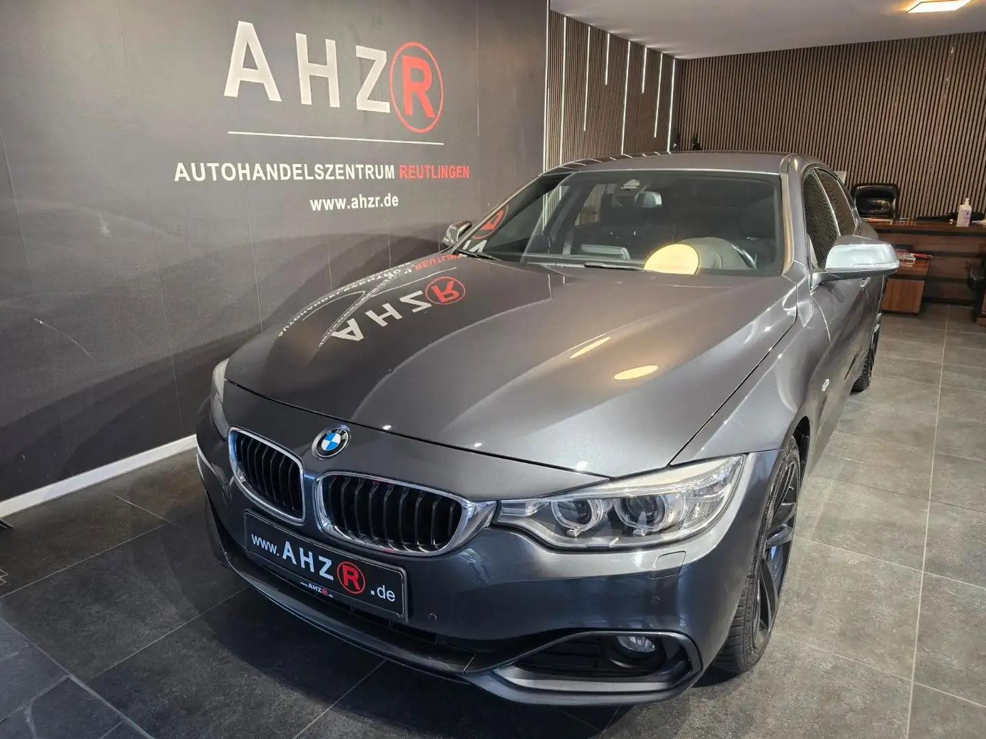 BMW 420 4 Gran Coupe 420 d Sport Line*NAVI*HEADUP*TEMPO* Grau - 1